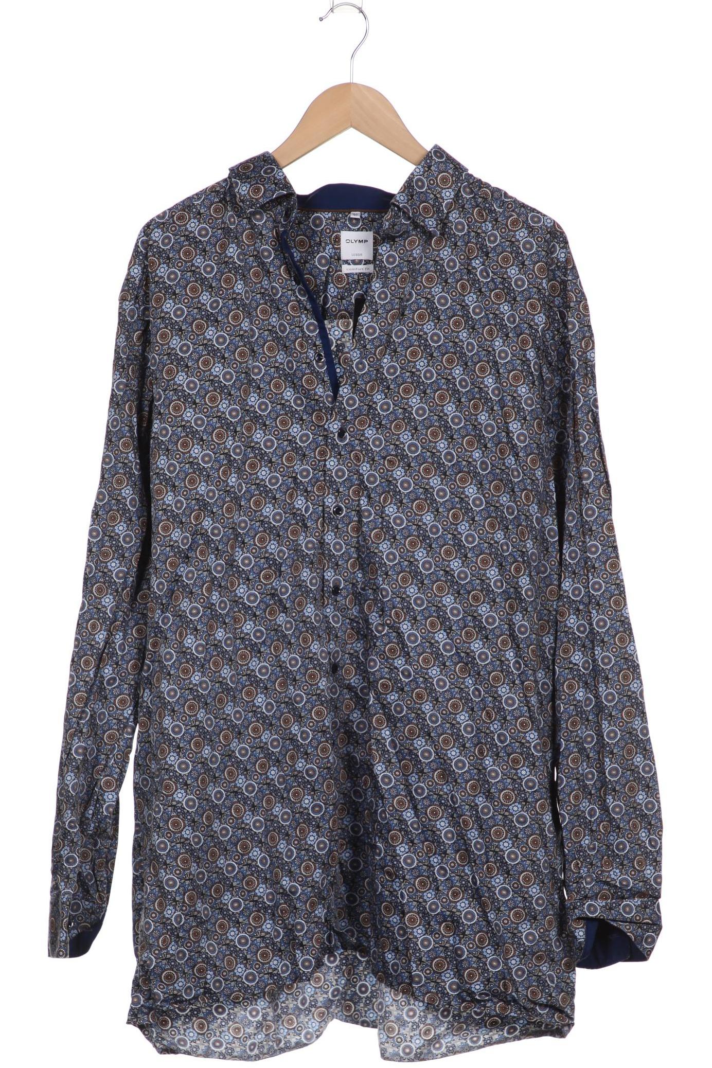 

Olymp Herren Hemd, blau