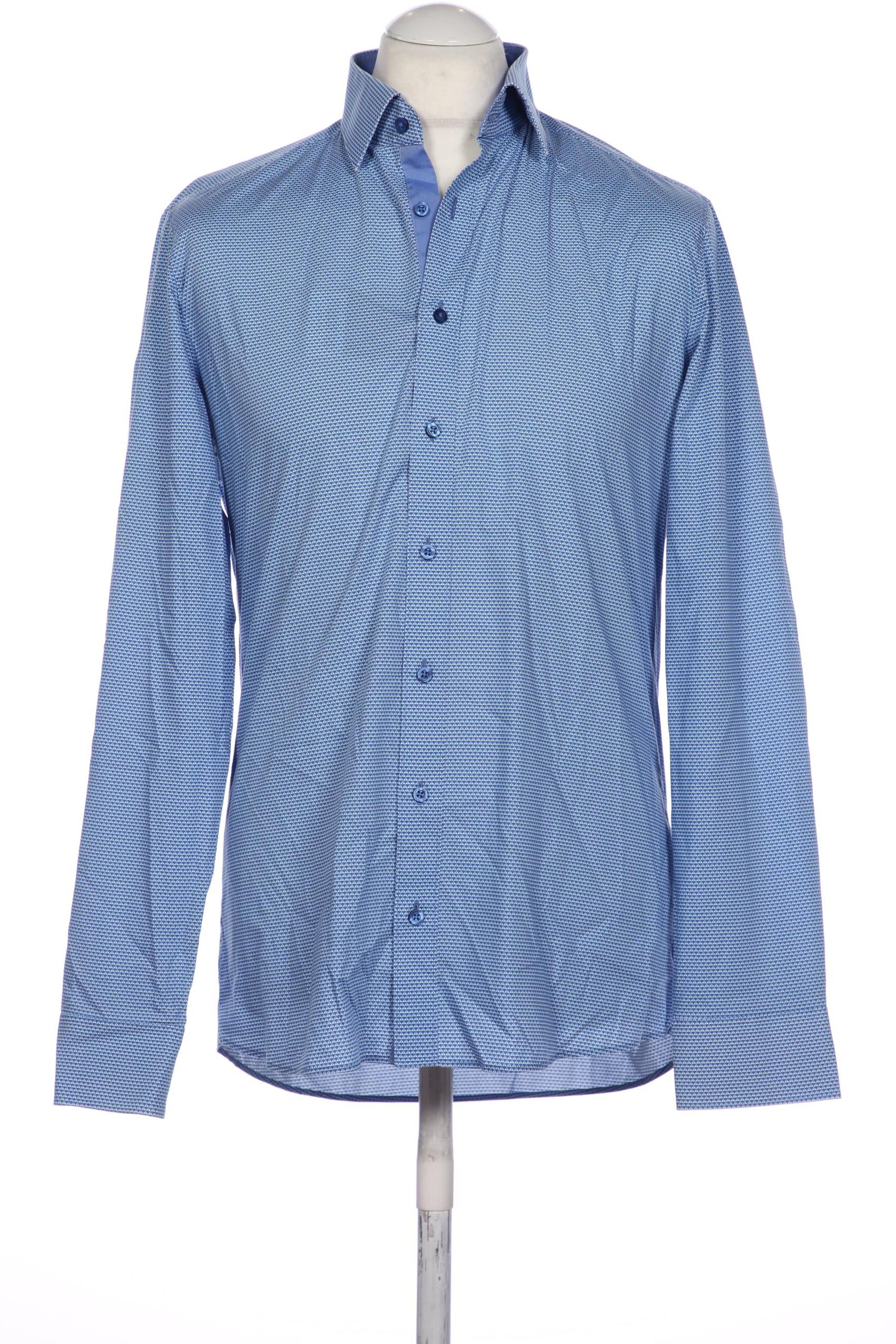 

Olymp Herren Hemd, blau