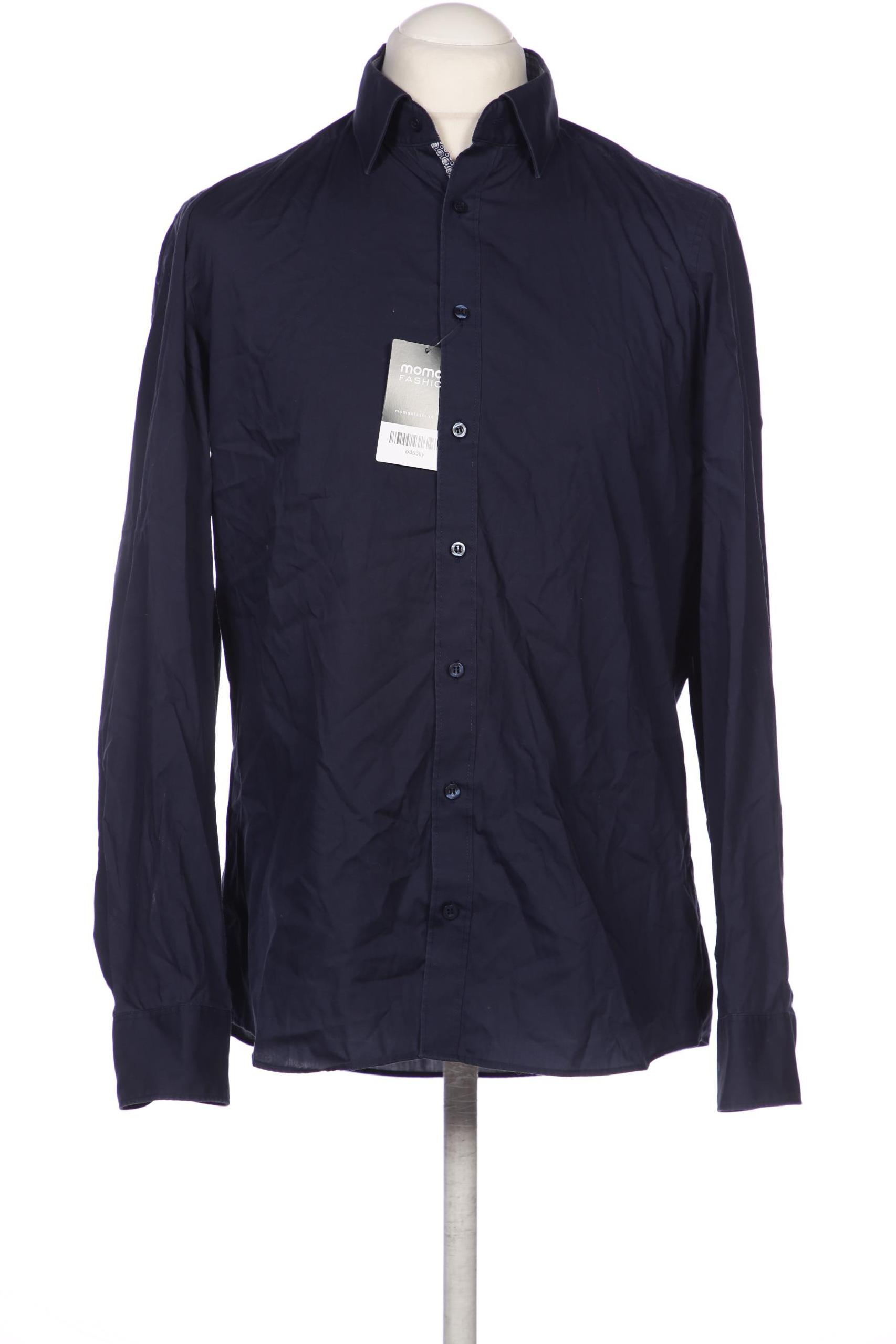 

Olymp Herren Hemd, marineblau, Gr. 52
