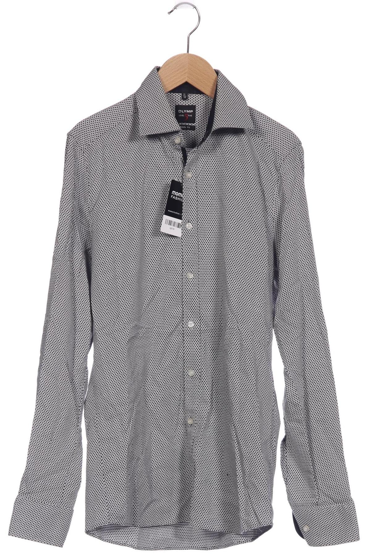 Thumbnail - Olymp Herren Hemd, schwarz, Gr. 46