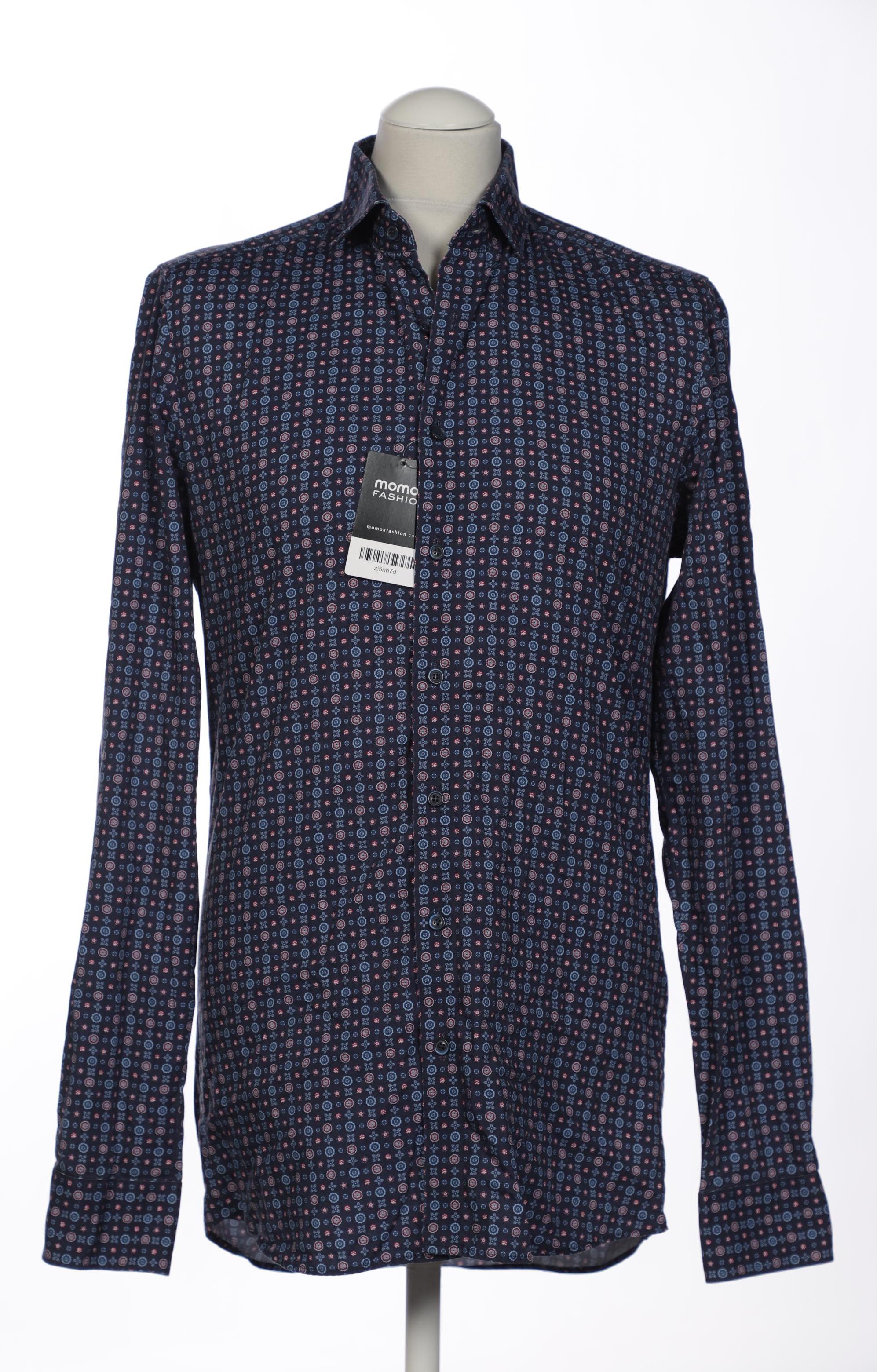 

Olymp Herren Hemd, marineblau, Gr. 50