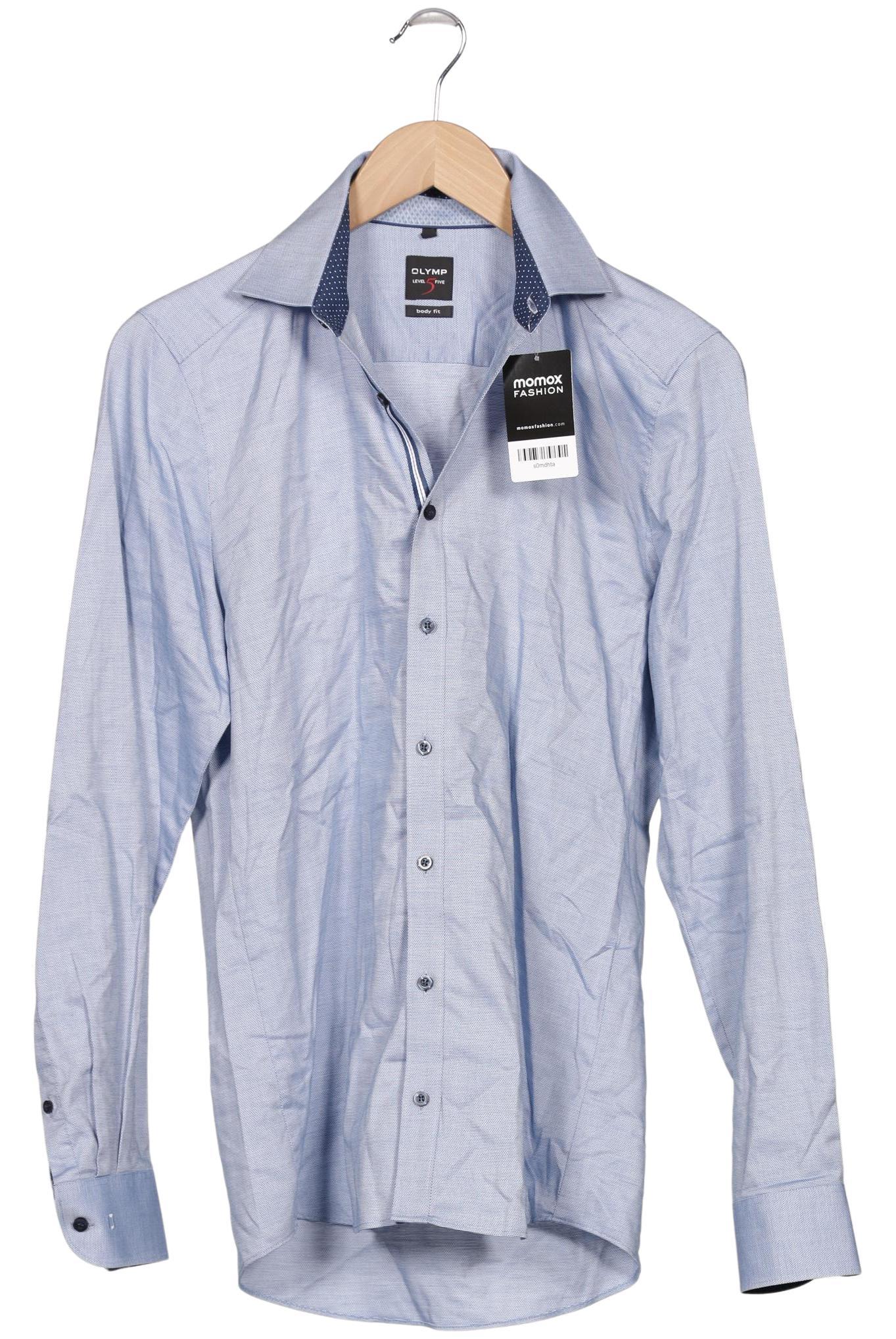 Thumbnail - Olymp Herren Hemd, blau, Gr. 46