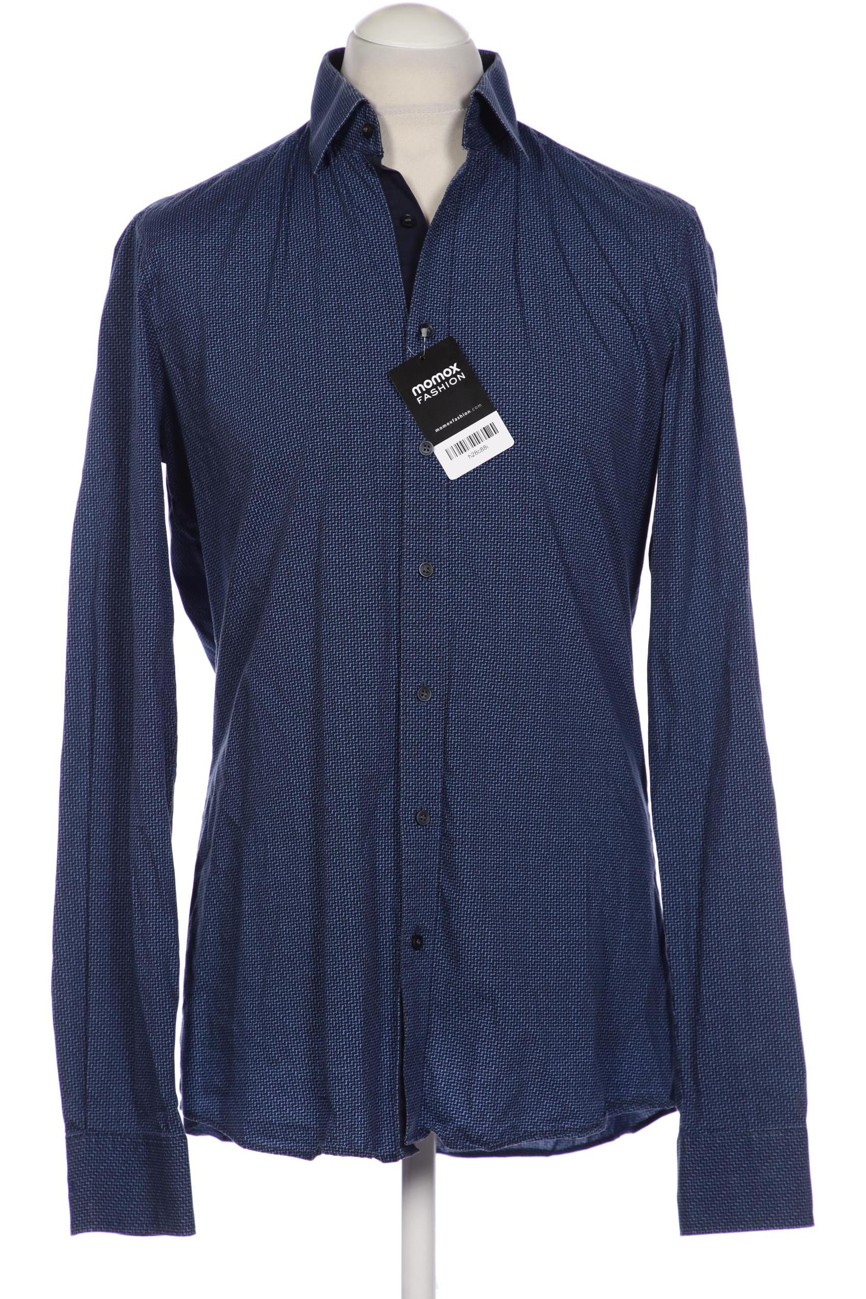 

Olymp Herren Hemd, marineblau, Gr. 52