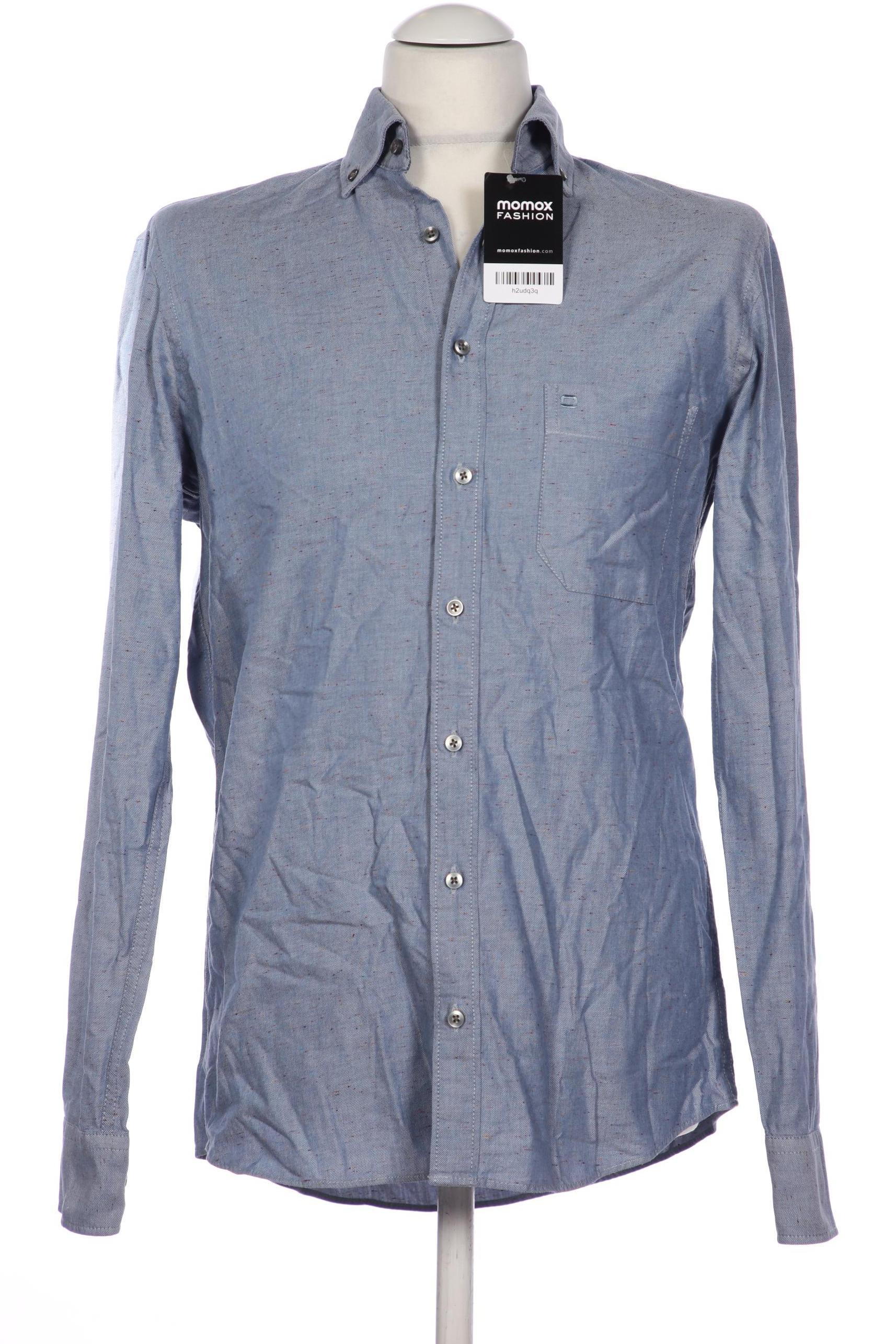 

Olymp Herren Hemd, blau