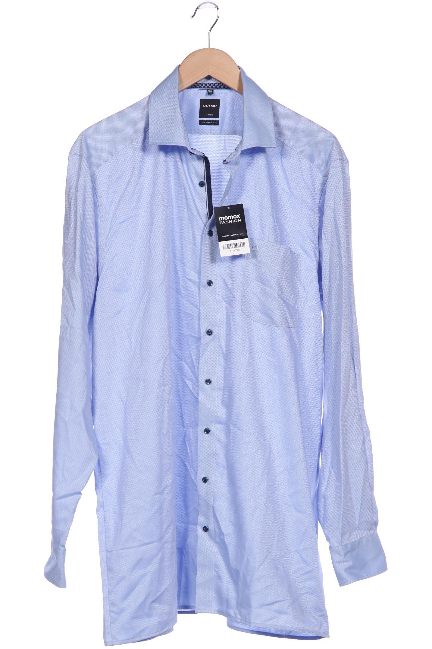

Olymp Herren Hemd, blau, Gr. 56