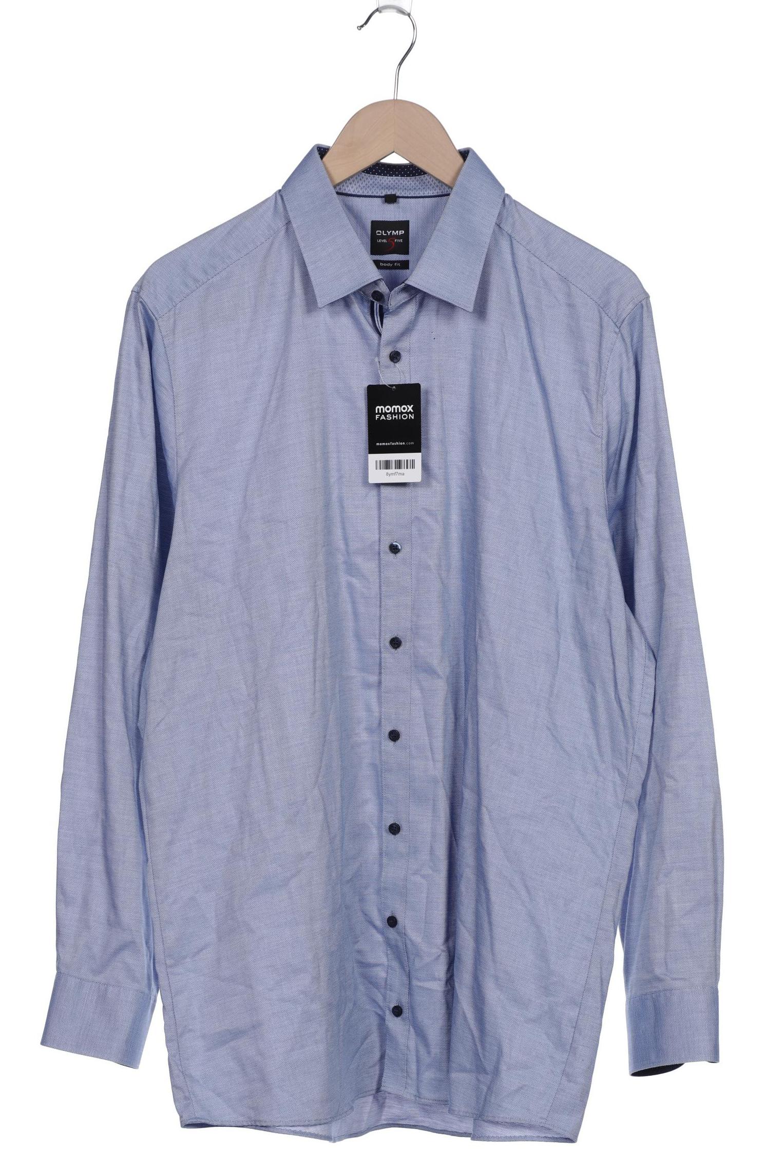 

Olymp Herren Hemd, blau, Gr. 56