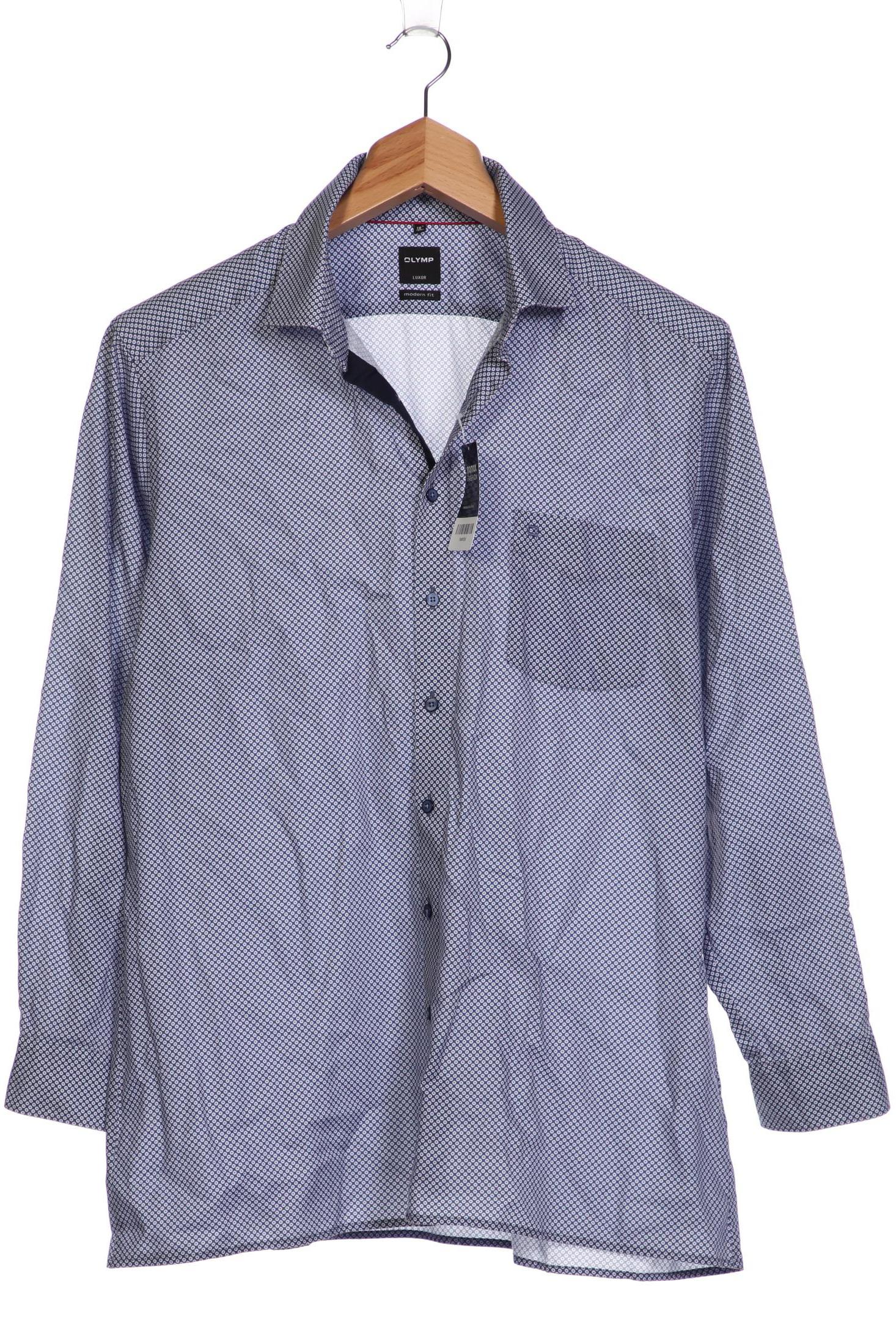 

Olymp Herren Hemd, blau, Gr. 56