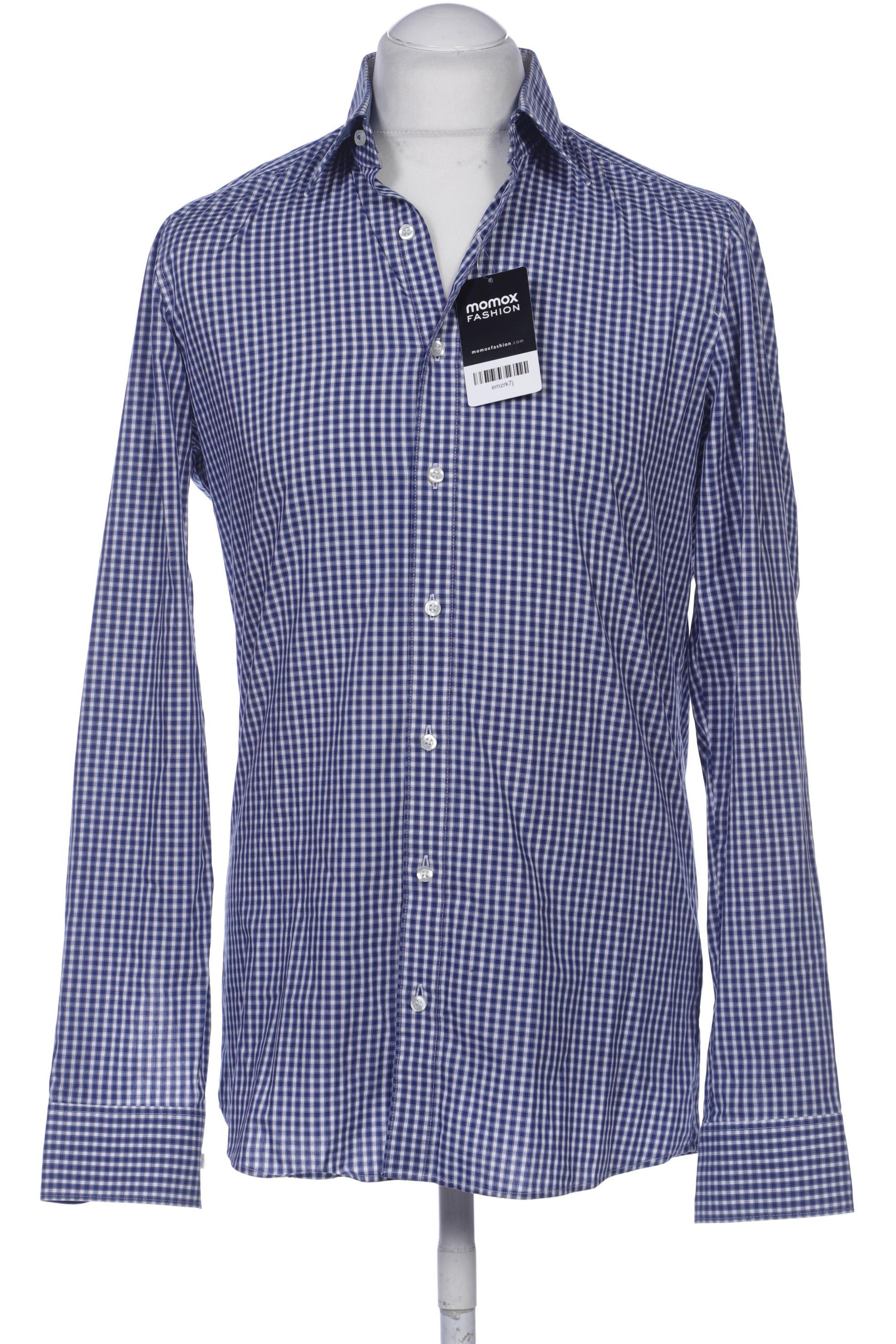 Thumbnail - Olymp Herren Hemd, blau, Gr. 50