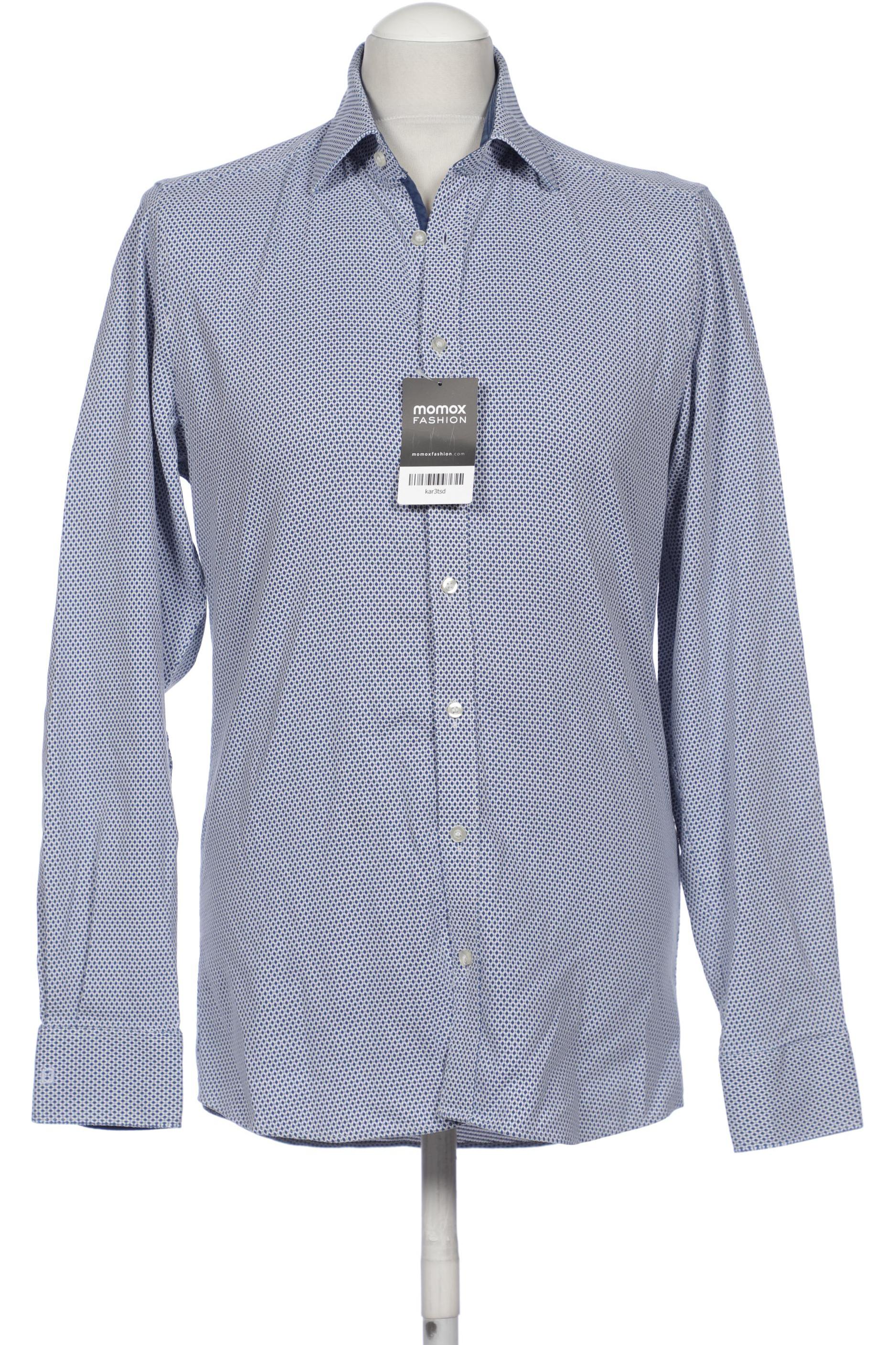 

Olymp Herren Hemd, blau
