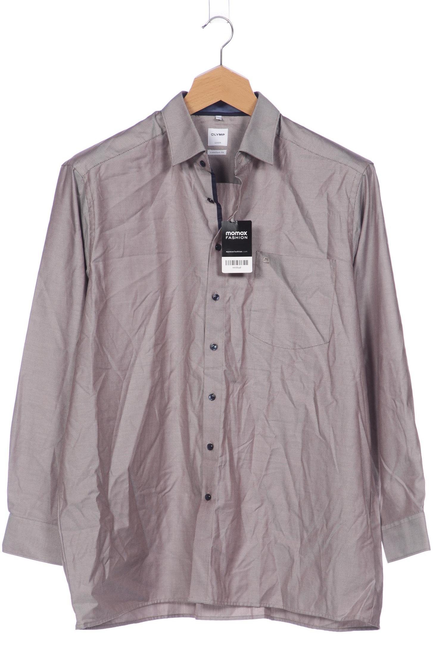 

Olymp Herren Hemd, beige, Gr. 56