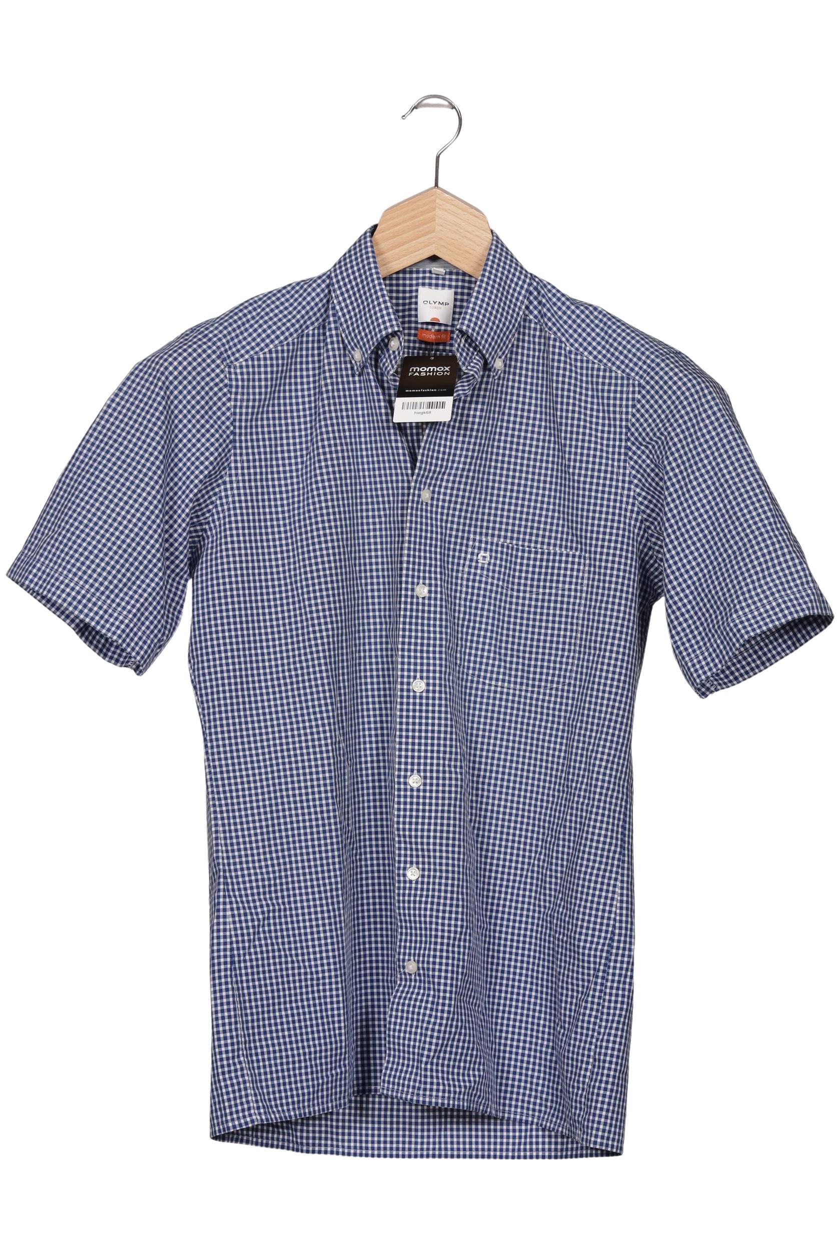 

Olymp Herren Hemd, marineblau, Gr. 46