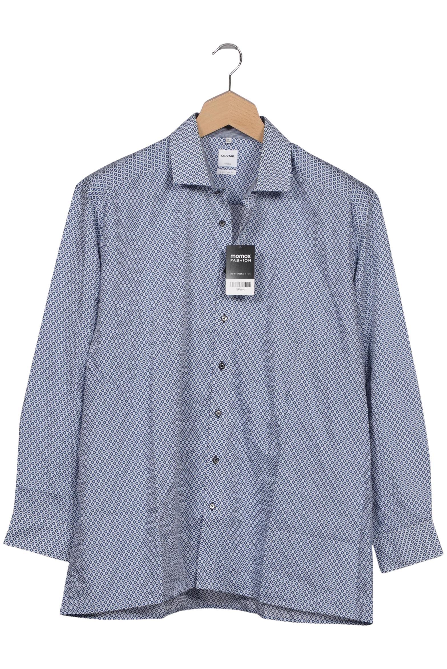 

Olymp Herren Hemd, blau, Gr. 56