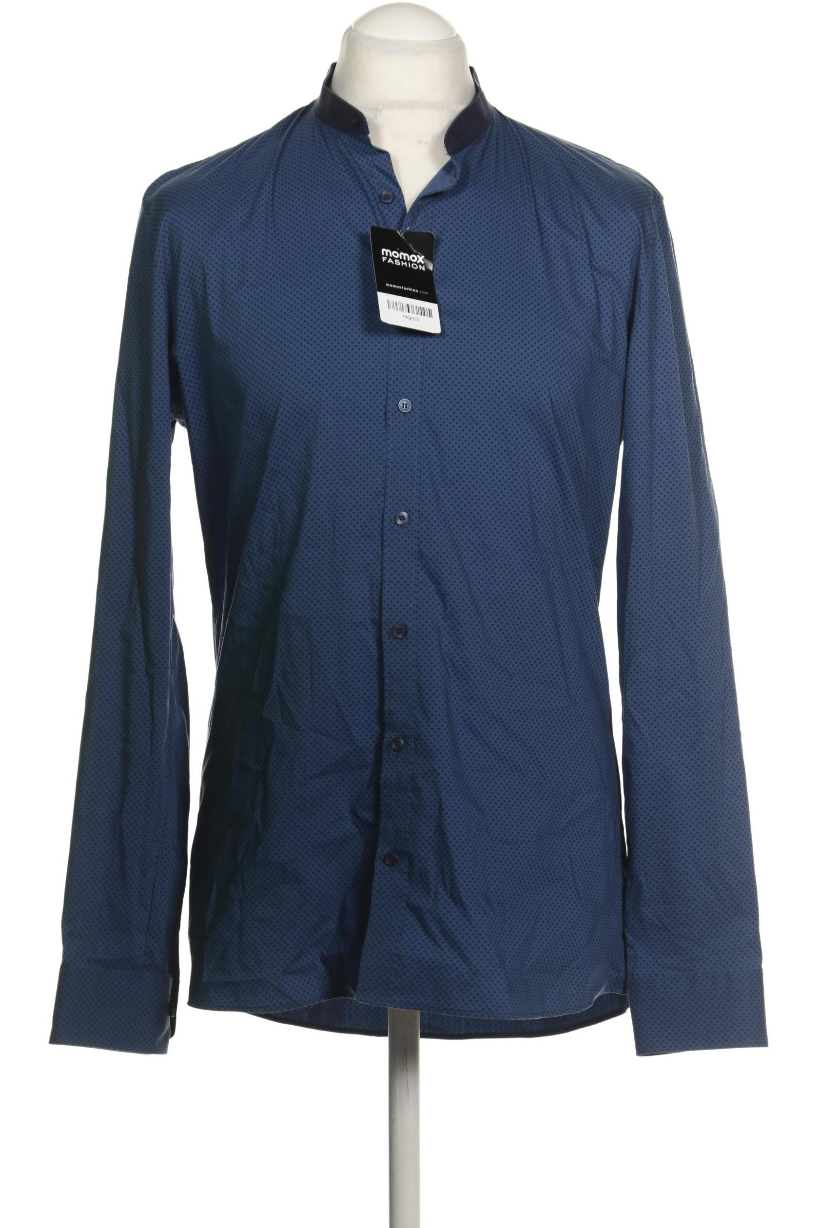 

Olymp Herren Hemd, blau, Gr. 52