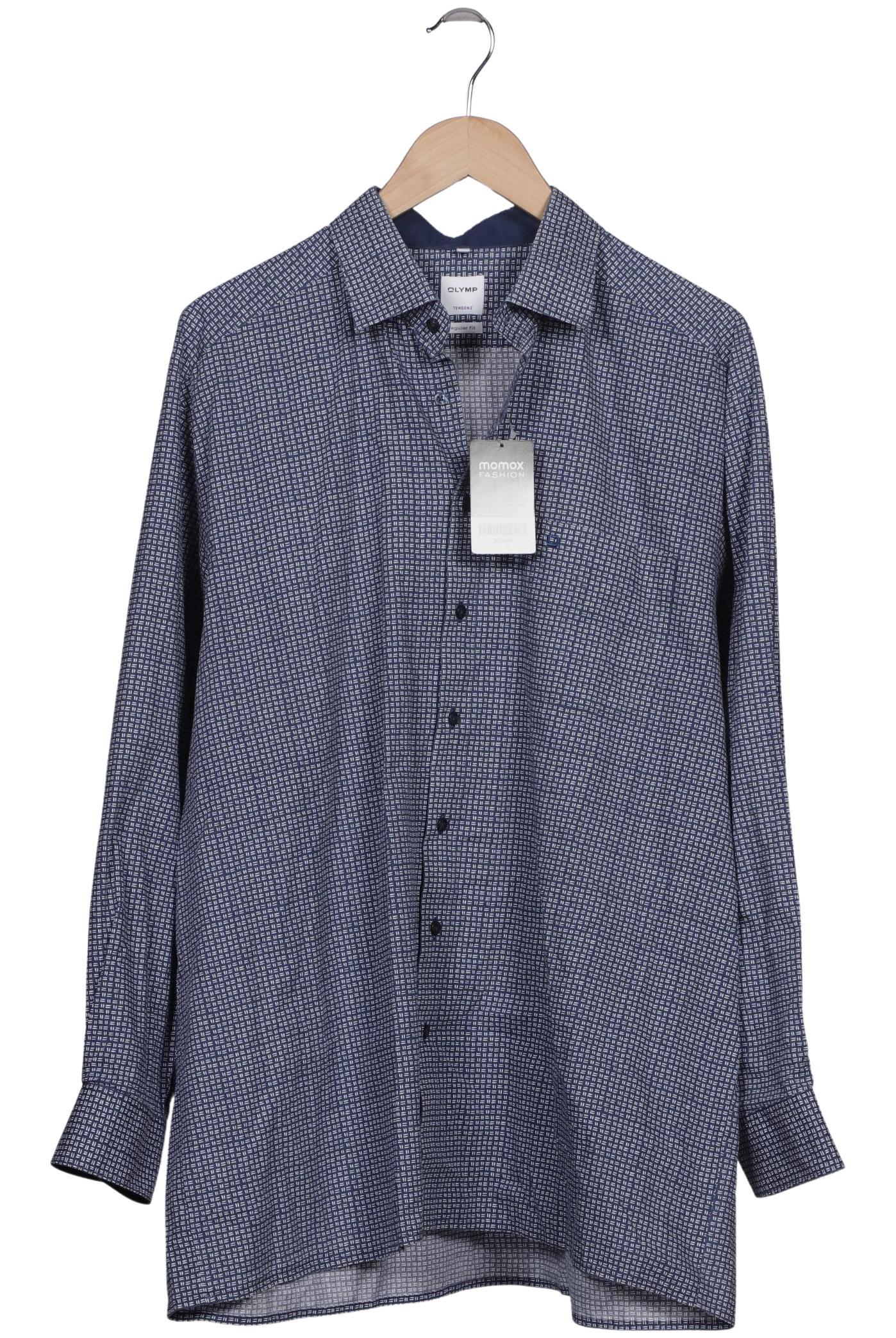 

Olymp Herren Hemd, blau, Gr. 56