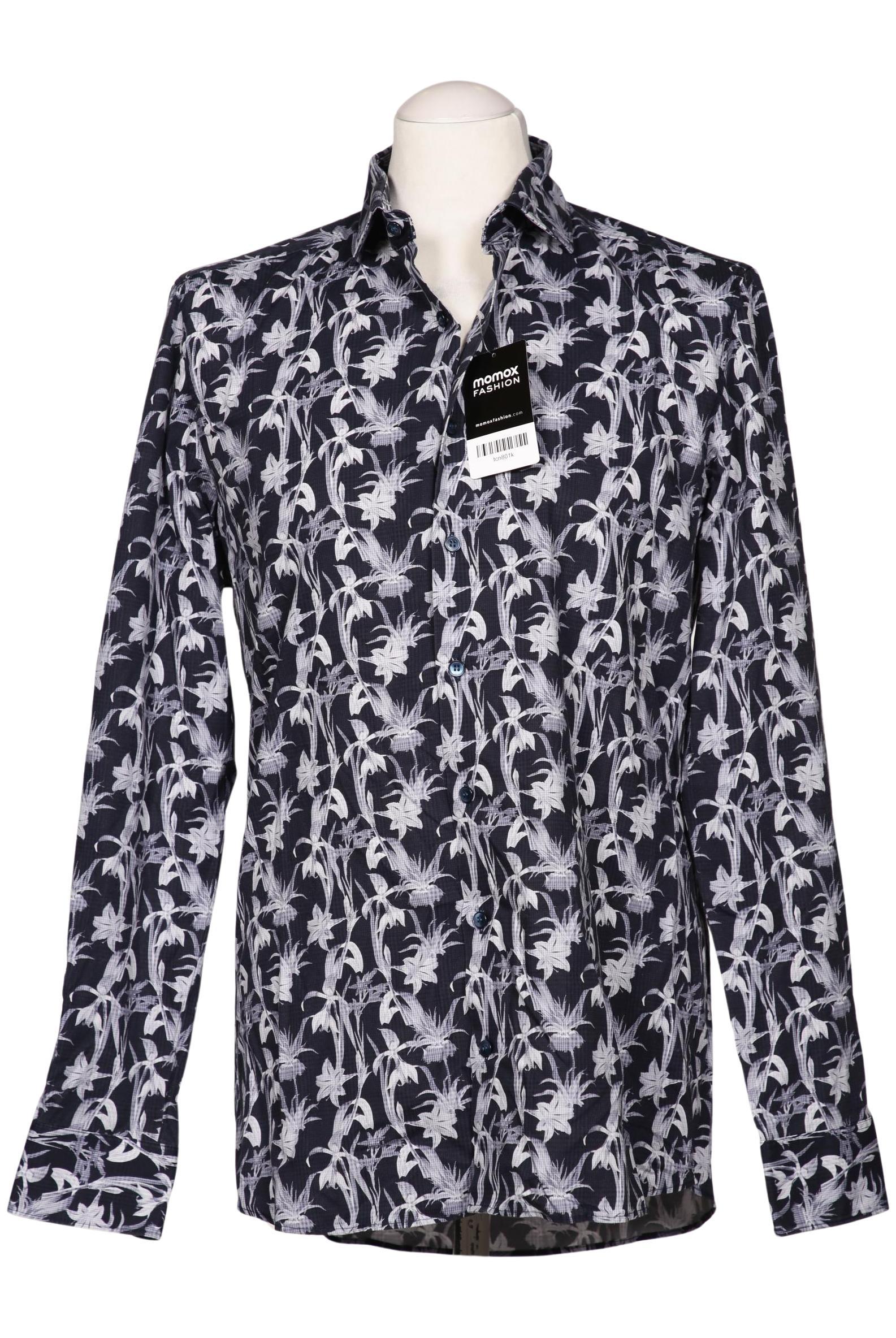 

Olymp Herren Hemd, marineblau, Gr. 52