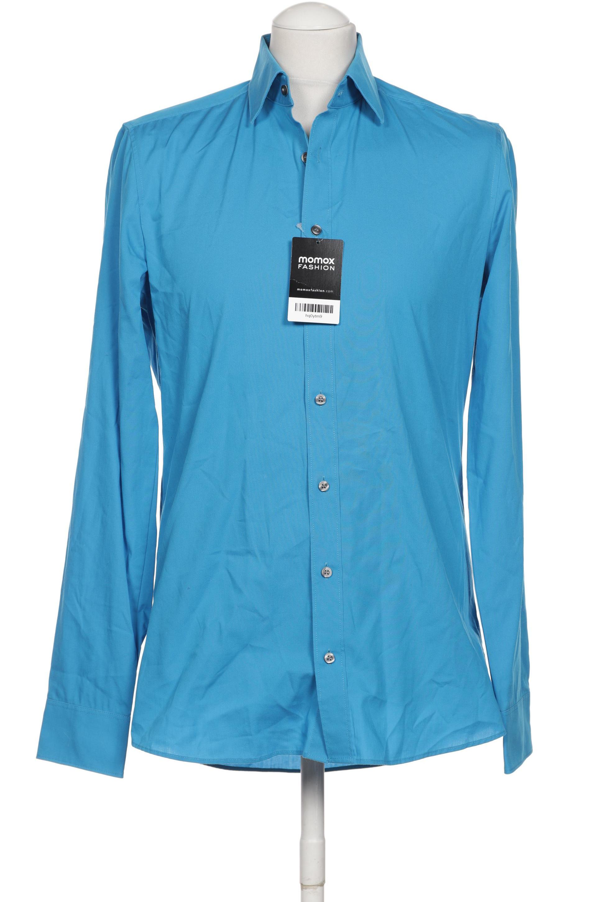 

Olymp Herren Hemd, blau