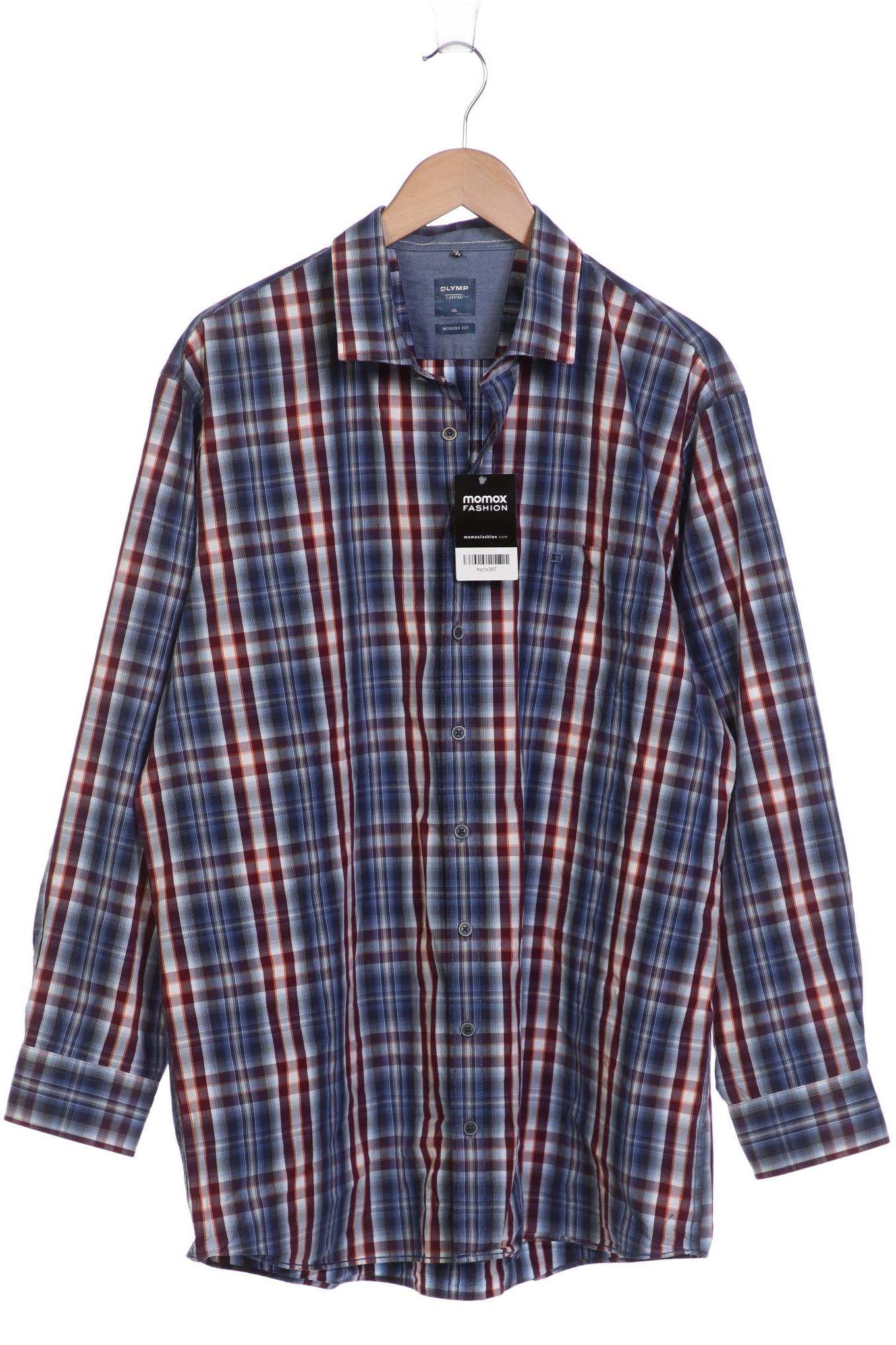 

Olymp Herren Hemd, blau