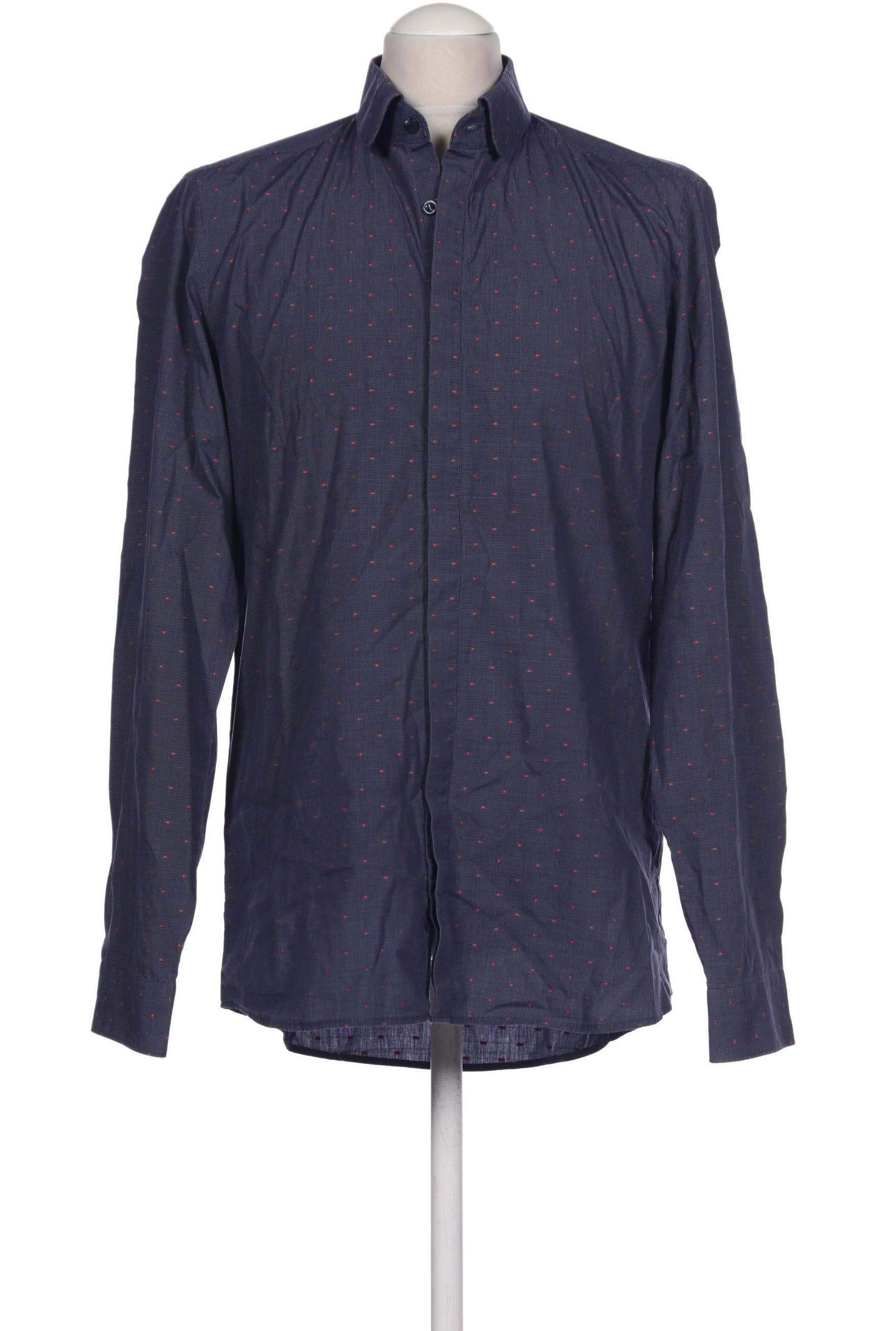 

Olymp Herren Hemd, marineblau, Gr. 52
