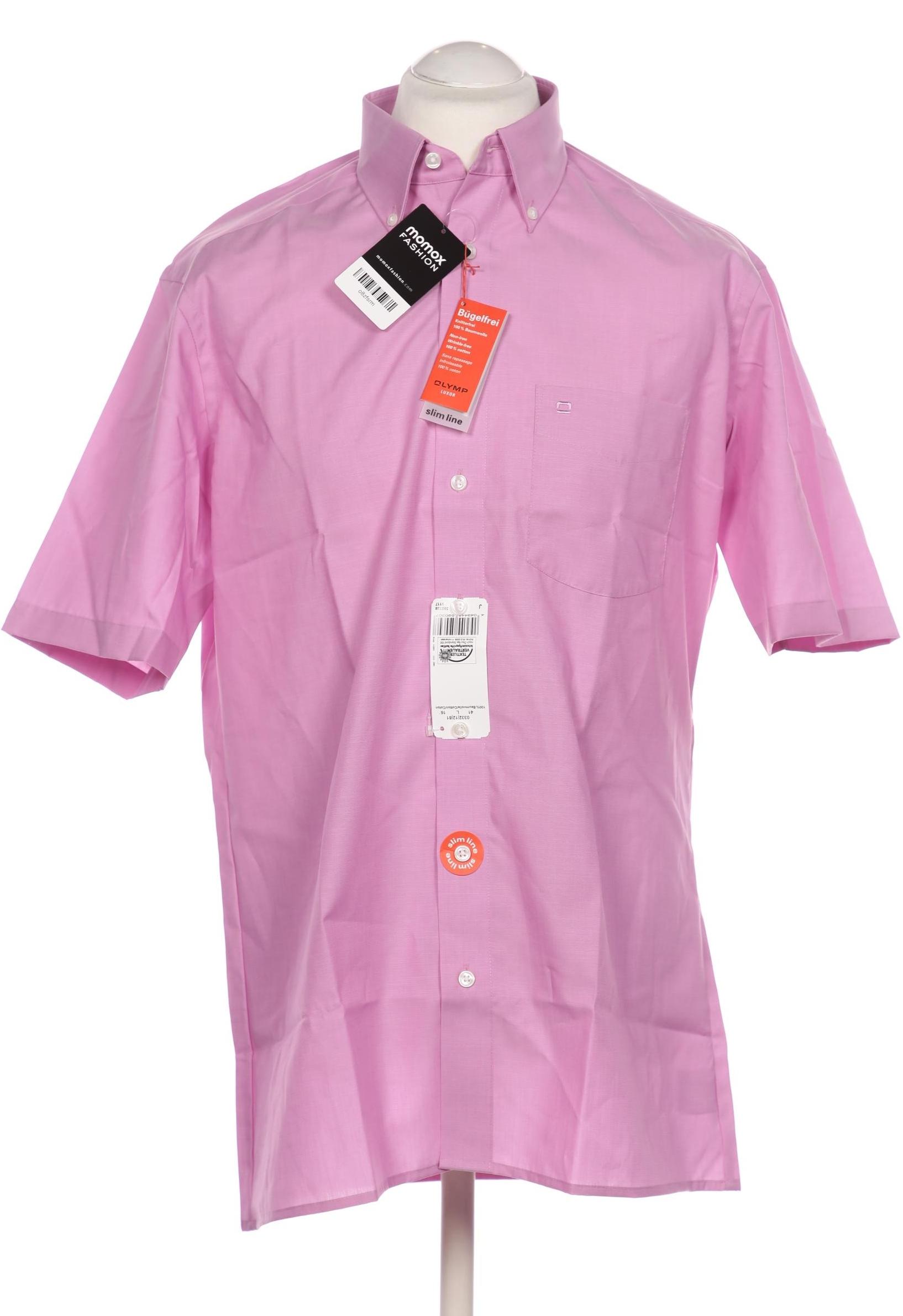 

Olymp Herren Hemd, pink, Gr. 52