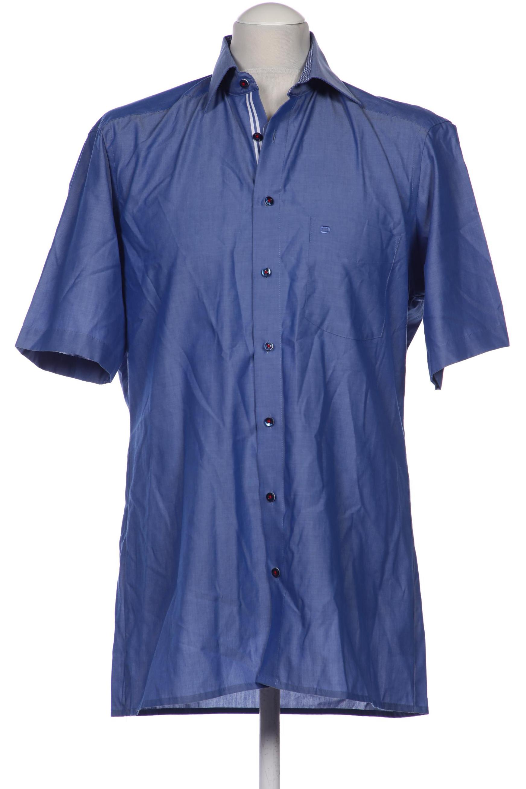 

Olymp Herren Hemd, blau