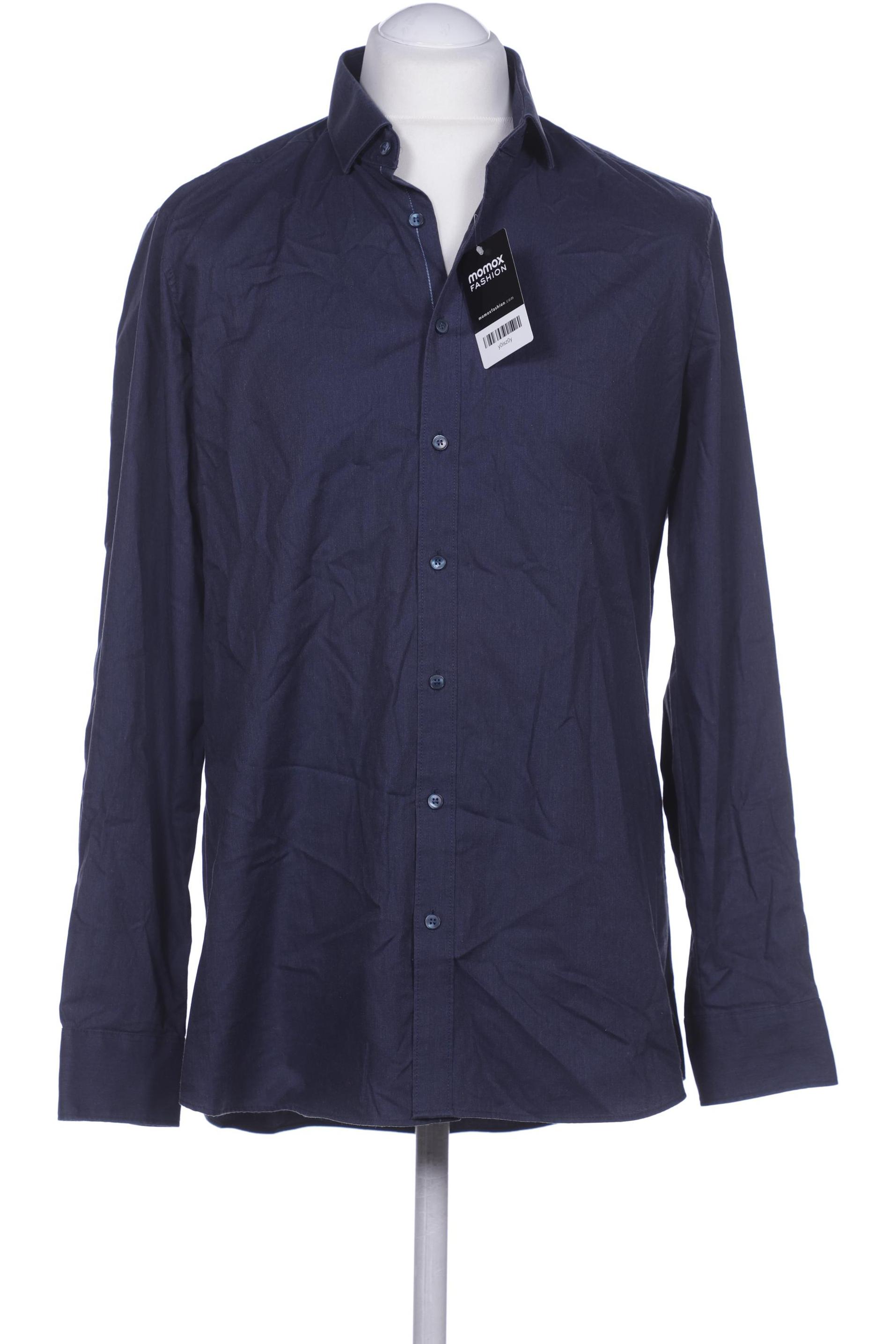 

Olymp Herren Hemd, marineblau, Gr. 54