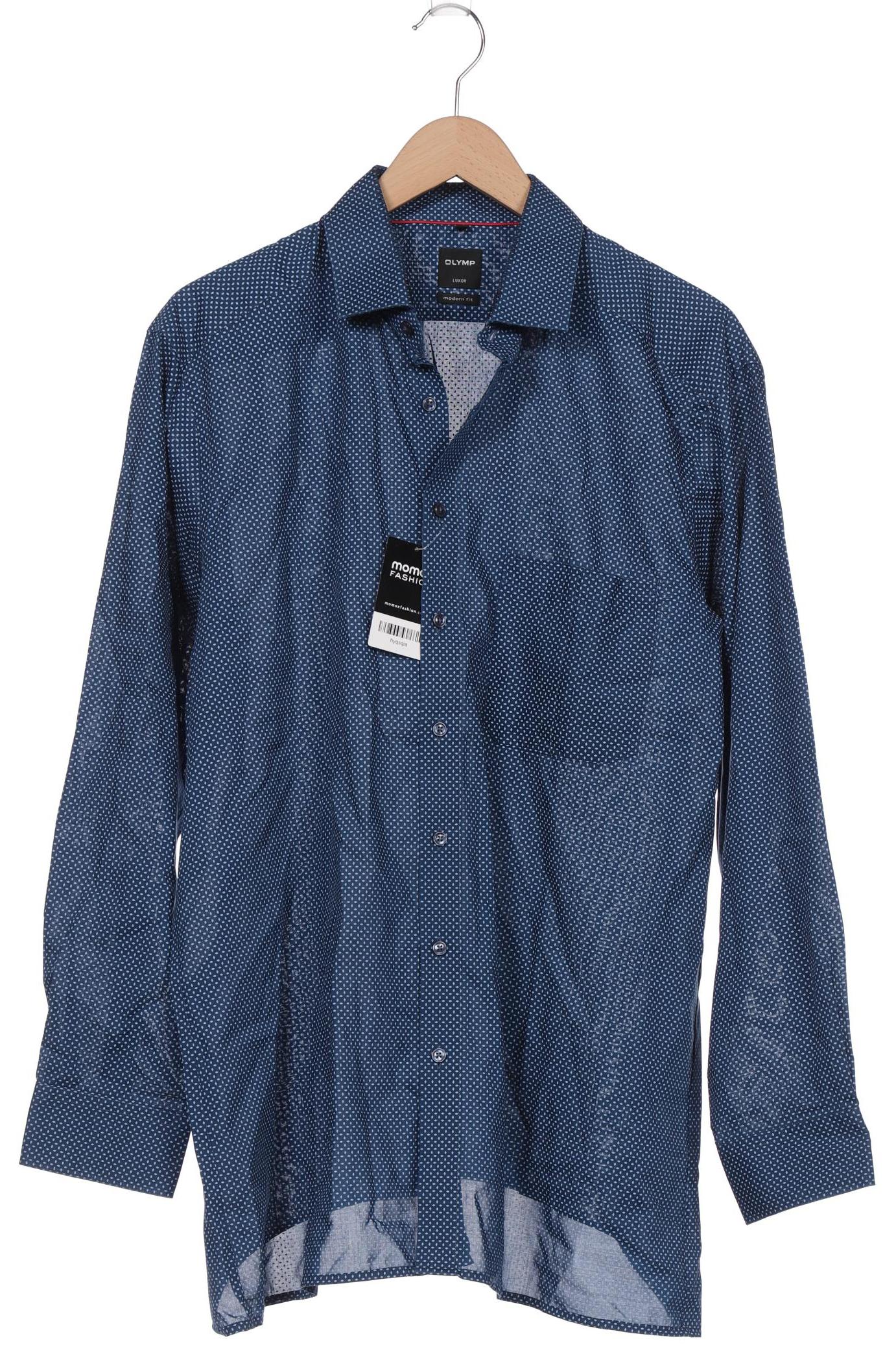 

Olymp Herren Hemd, marineblau