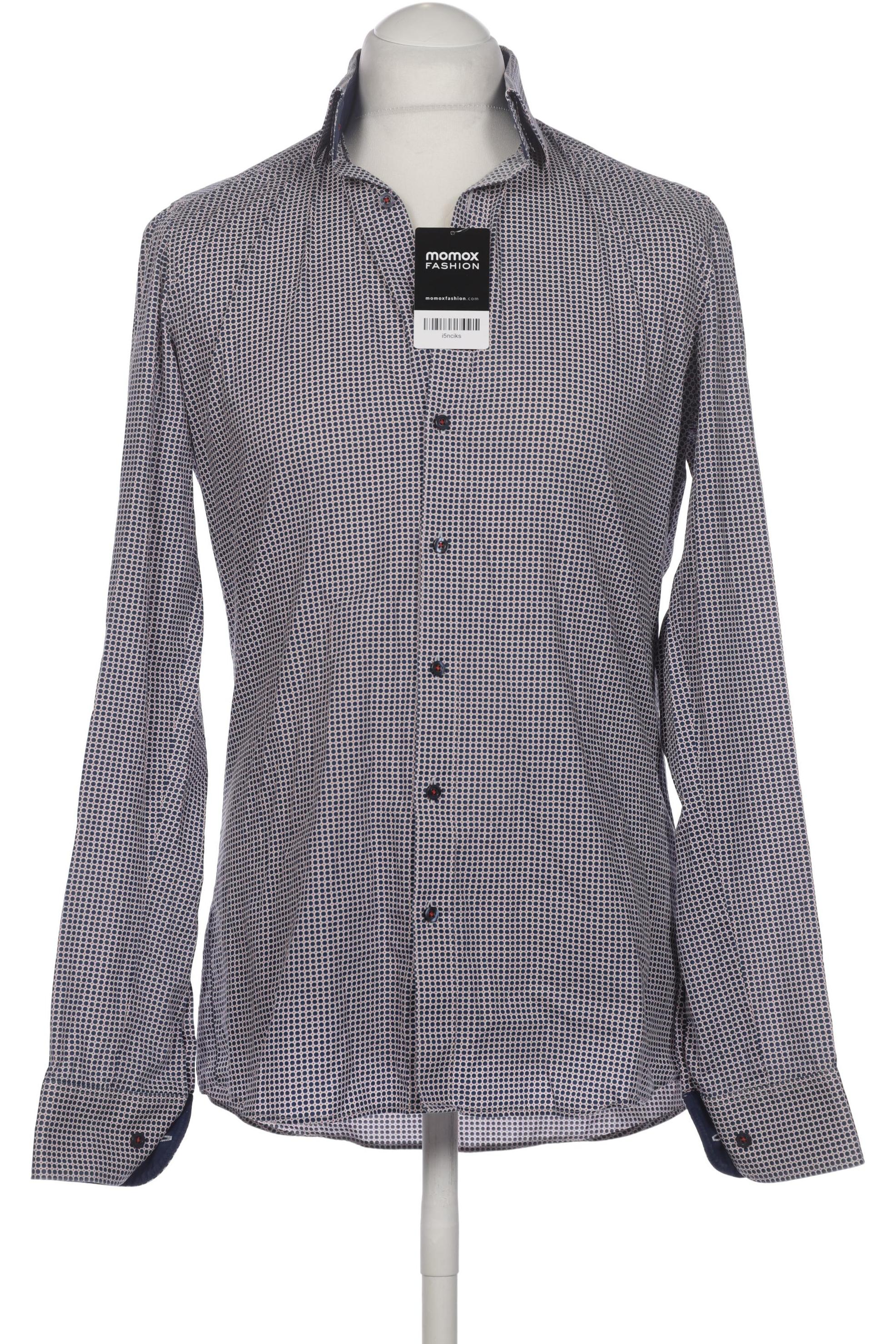 

Olymp Herren Hemd, marineblau, Gr. 50