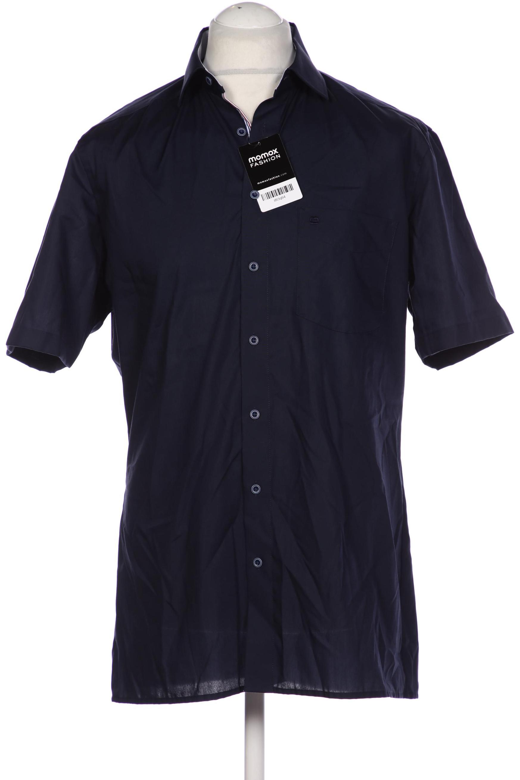 

Olymp Herren Hemd, marineblau, Gr. 52