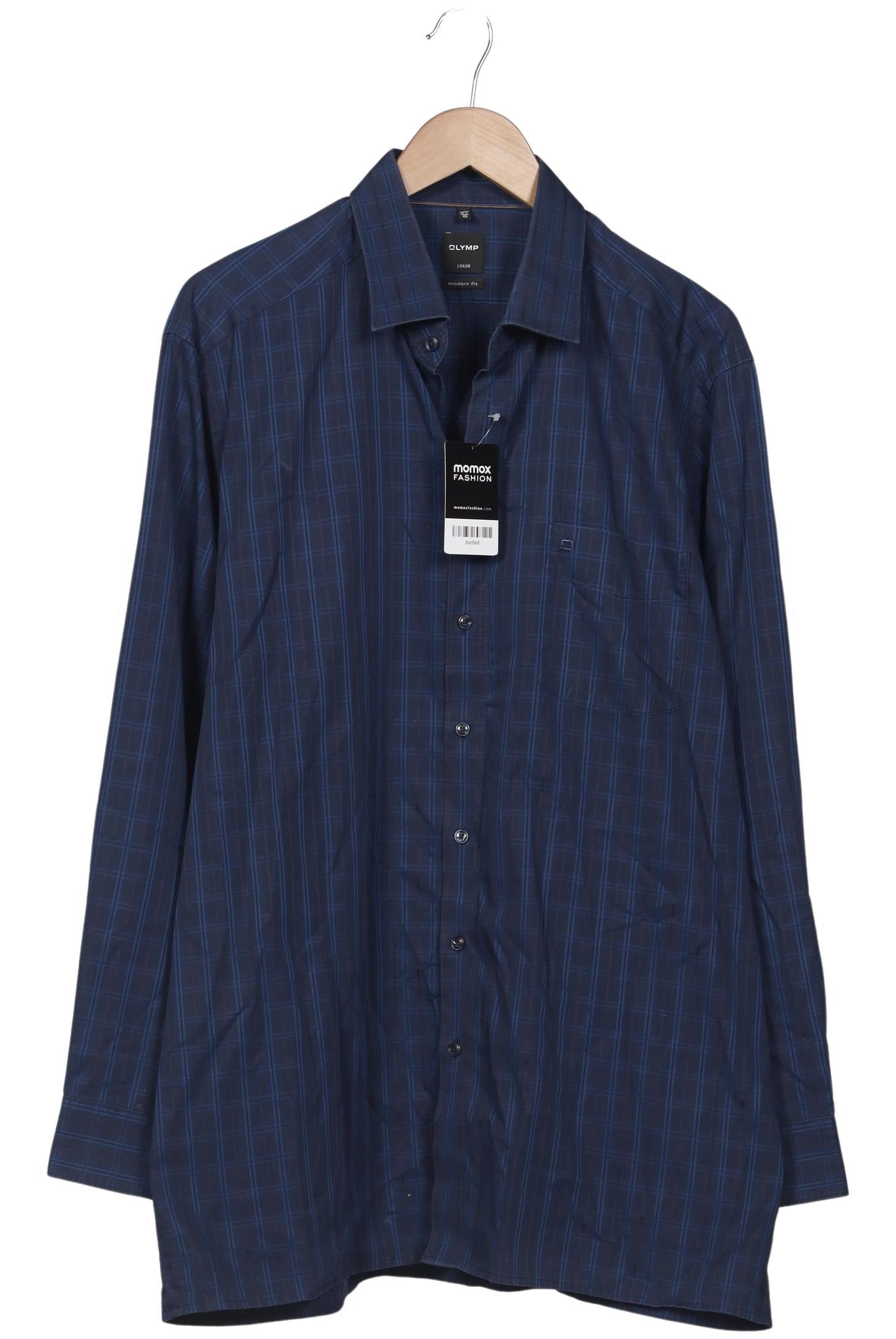 

Olymp Herren Hemd, marineblau, Gr. 56