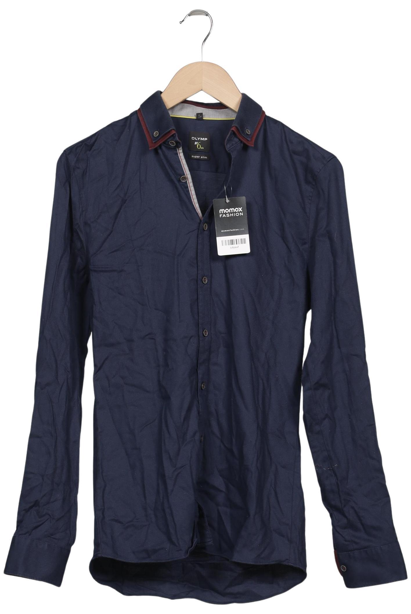 

Olymp Herren Hemd, marineblau, Gr. 46