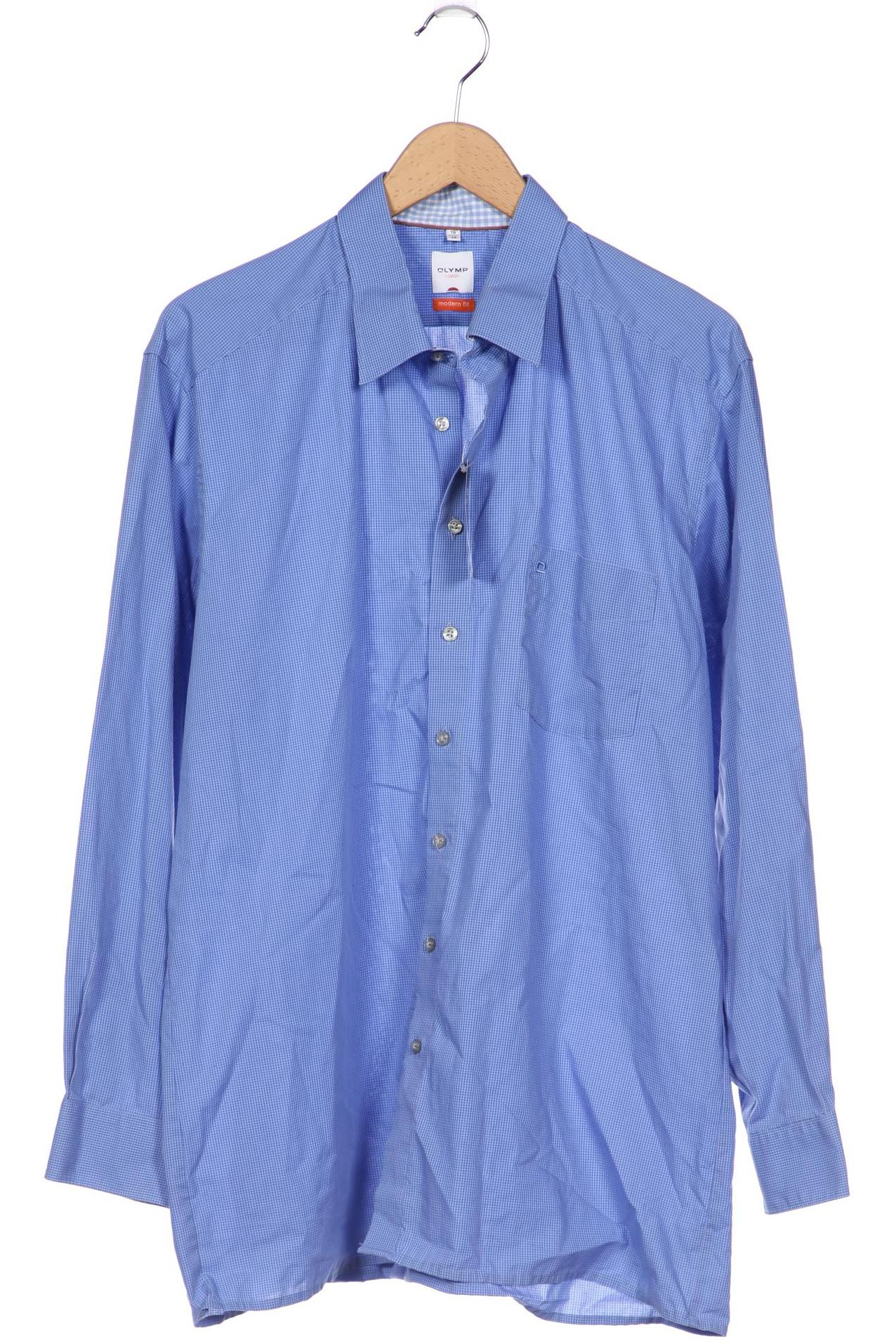 

Olymp Herren Hemd, blau, Gr. 56