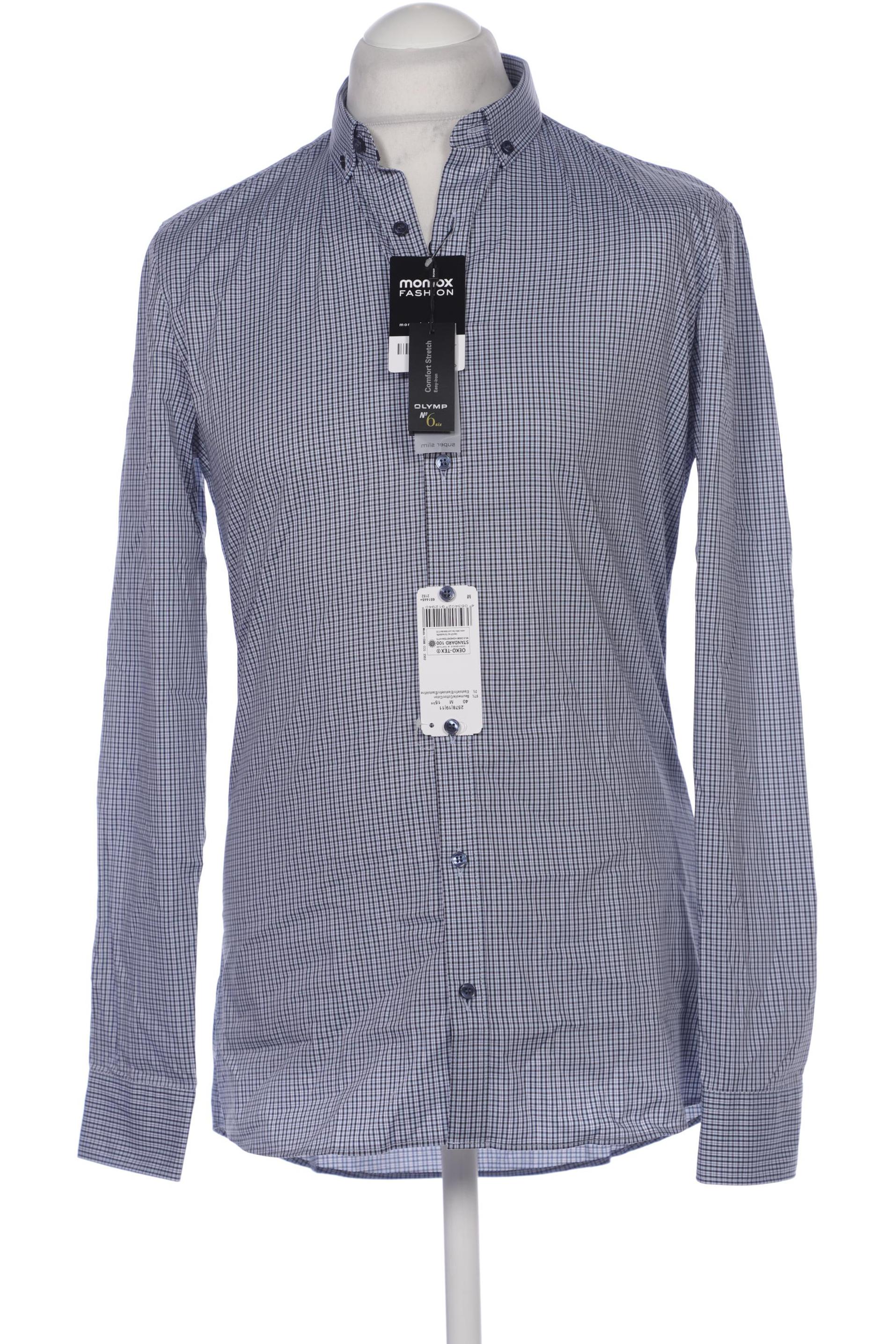 

Olymp Herren Hemd, blau, Gr. 50