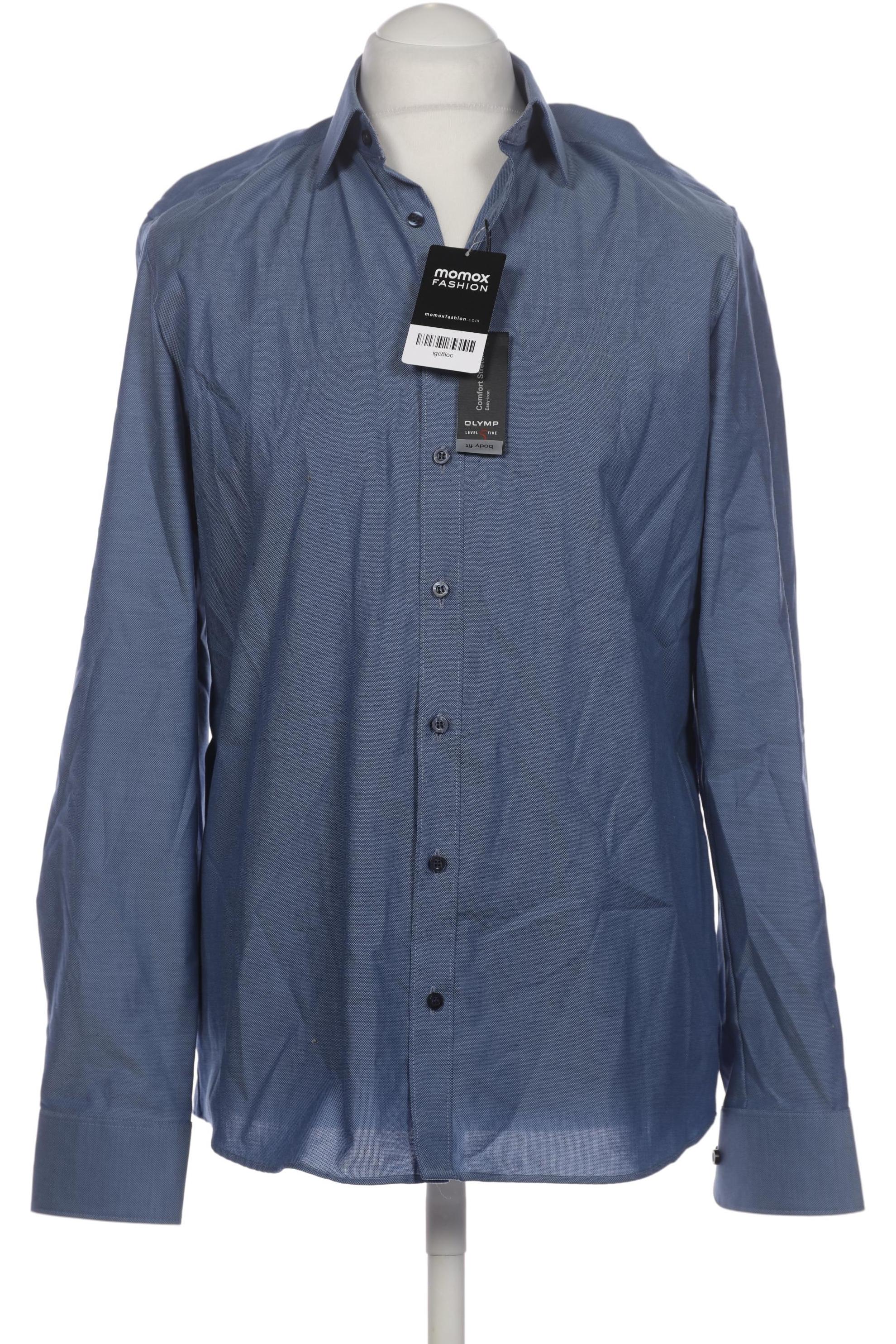 

Olymp Herren Hemd, blau, Gr. 52