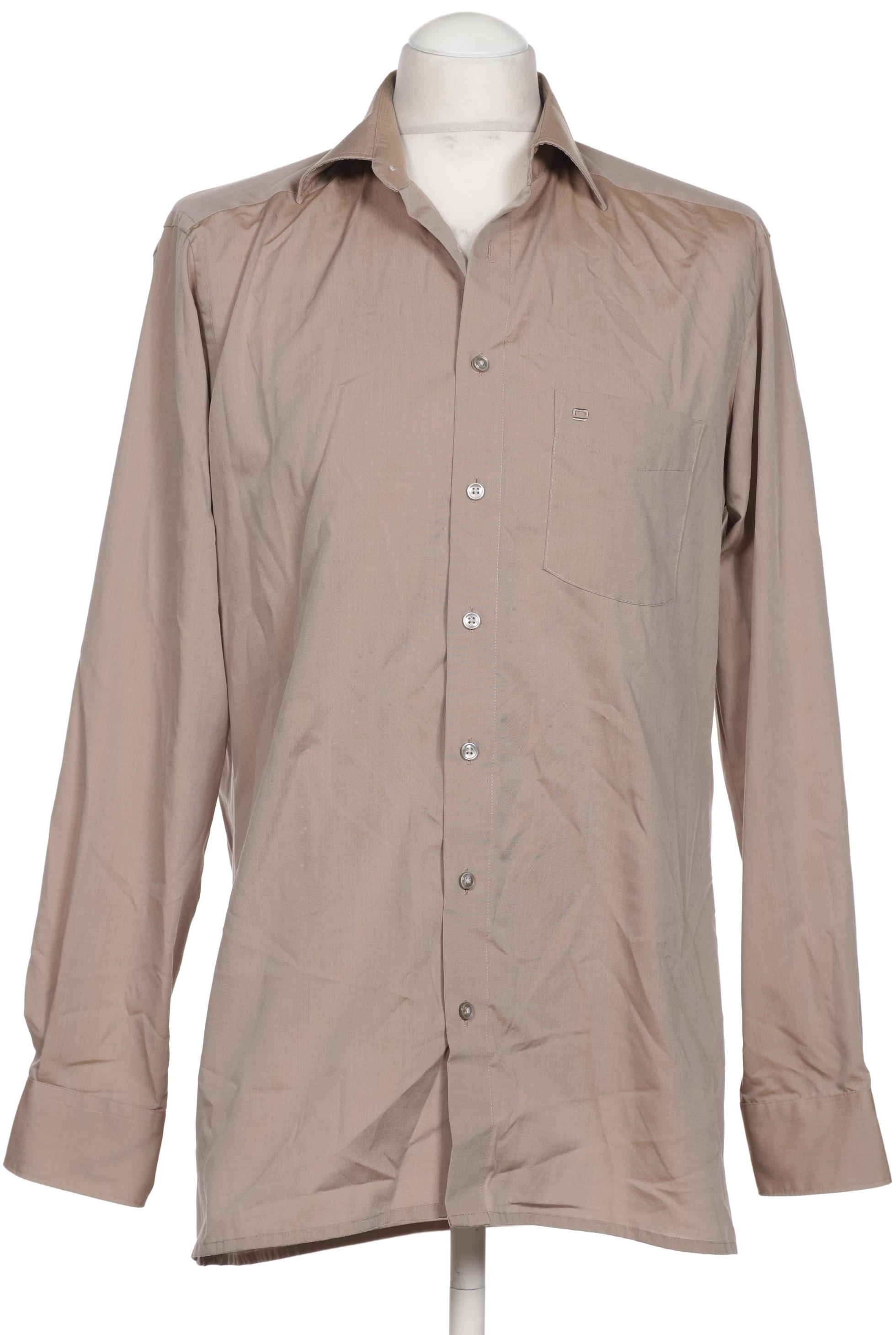 

Olymp Herren Hemd, beige, Gr. 48