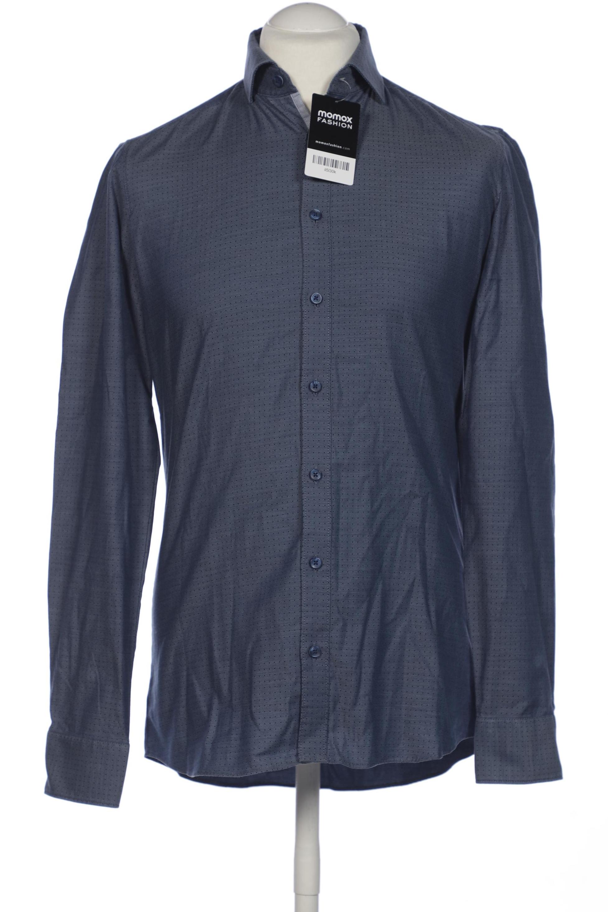 

Olymp Herren Hemd, marineblau, Gr. 48