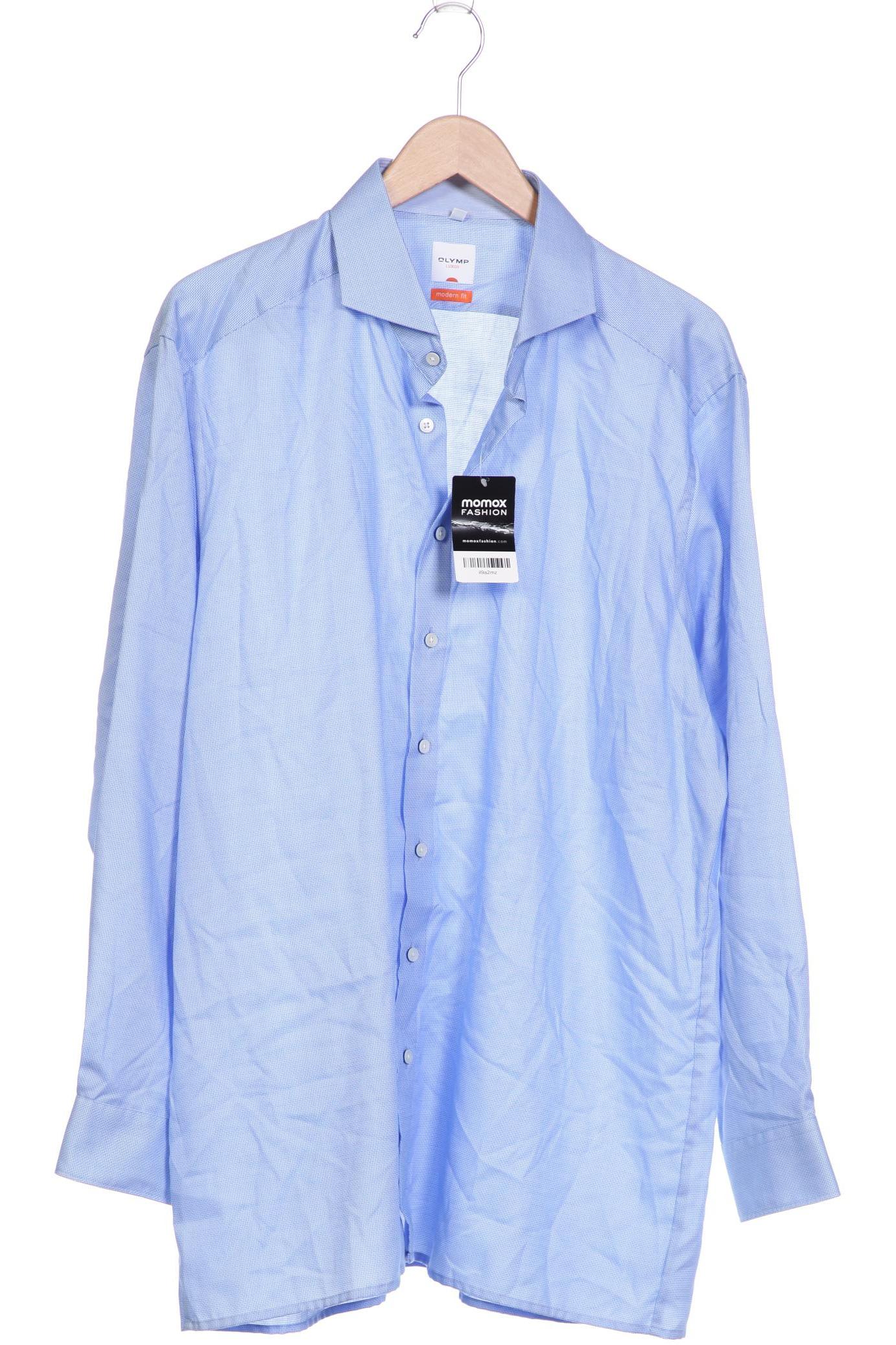 

Olymp Herren Hemd, blau