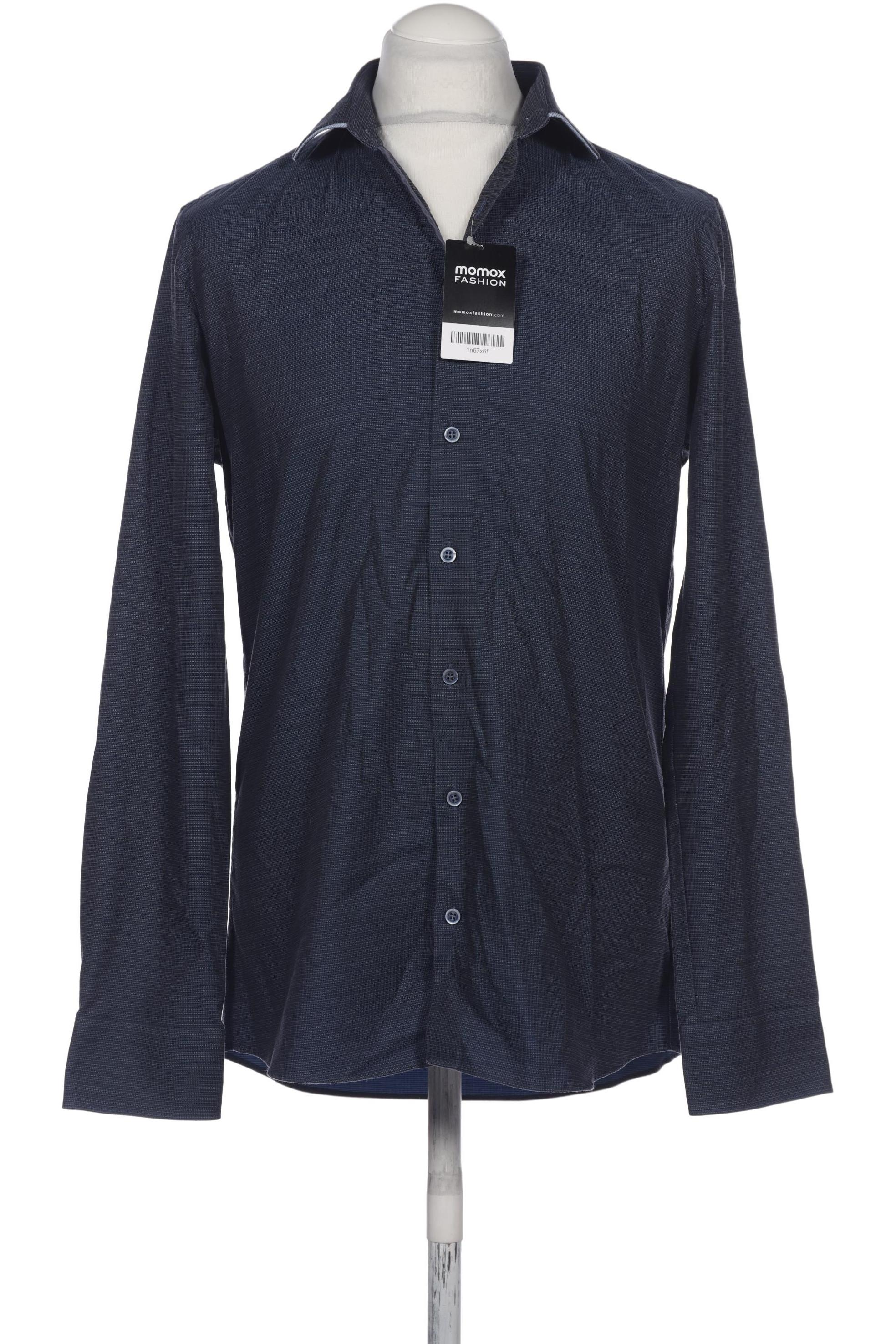

Olymp Herren Hemd, marineblau, Gr. 52