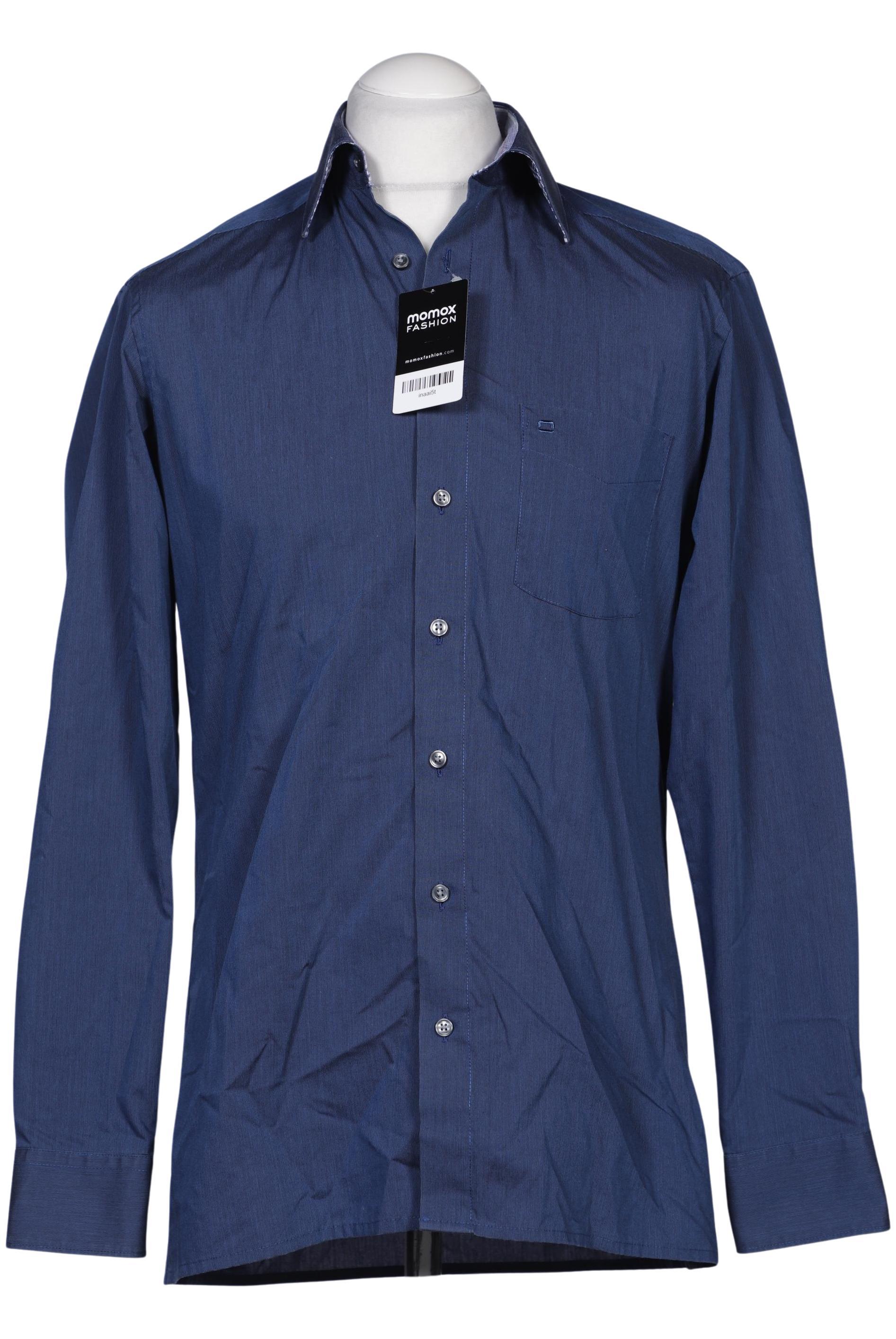 

Olymp Herren Hemd, marineblau, Gr. 48