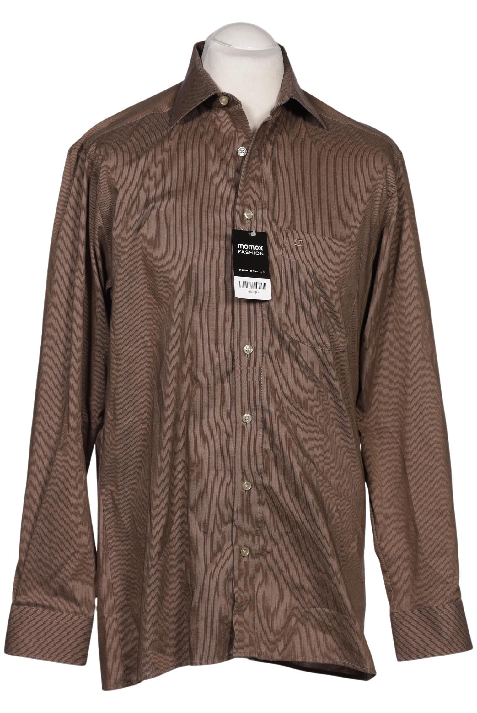 

Olymp Herren Hemd, braun, Gr. 52