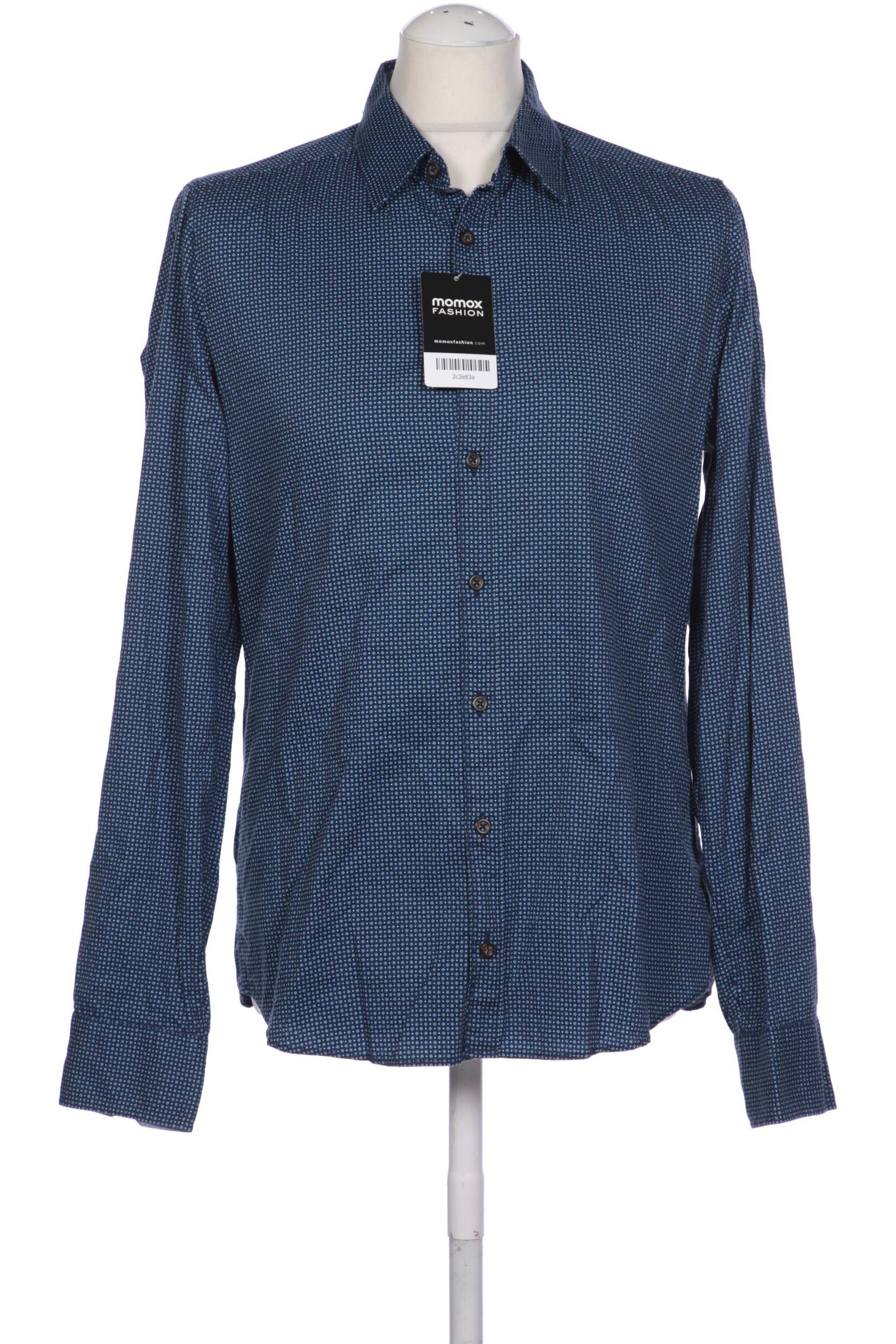 

Olymp Herren Hemd, marineblau, Gr. 48