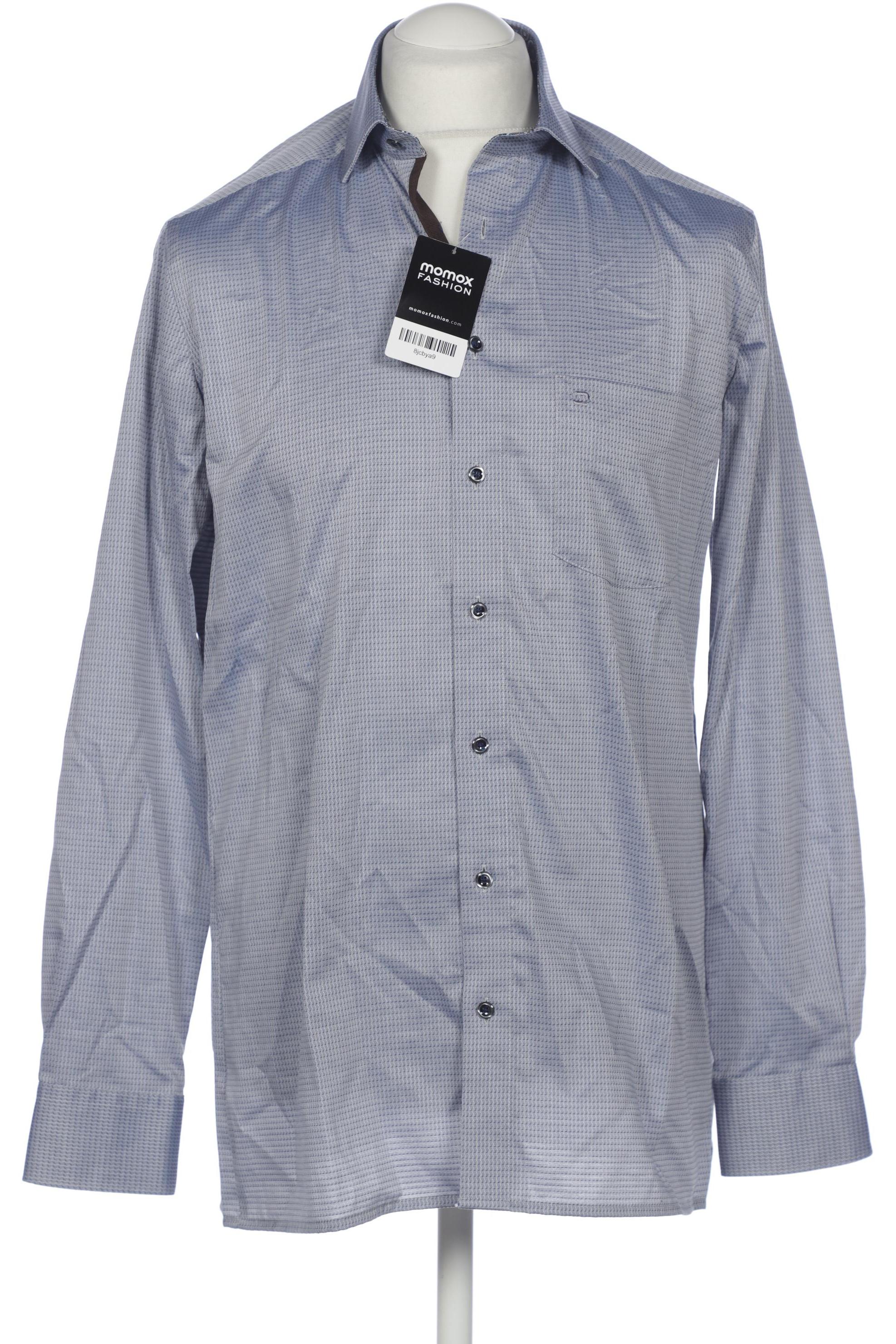 Thumbnail - Olymp Herren Hemd, blau, Gr. 50