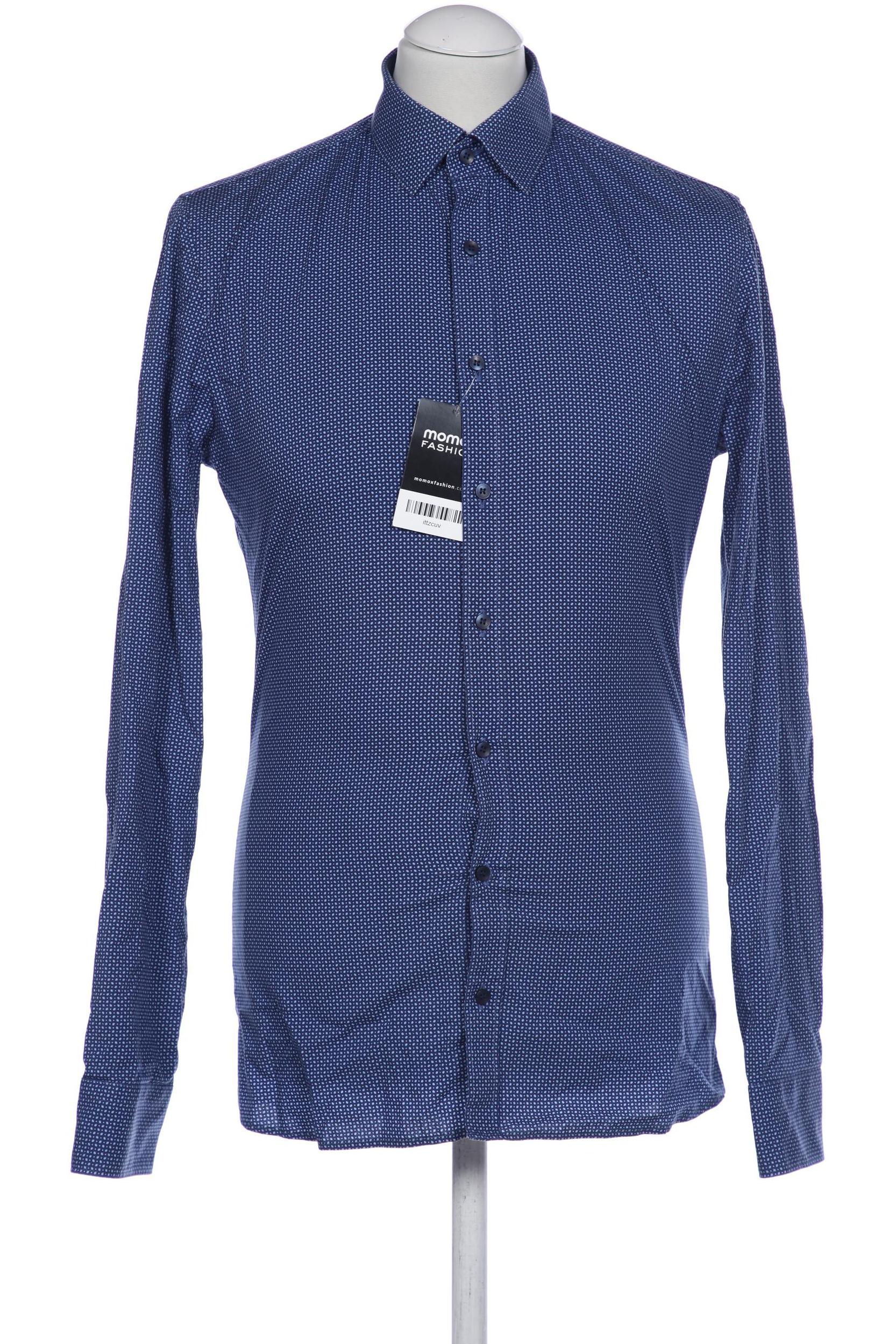 

Olymp Herren Hemd, blau