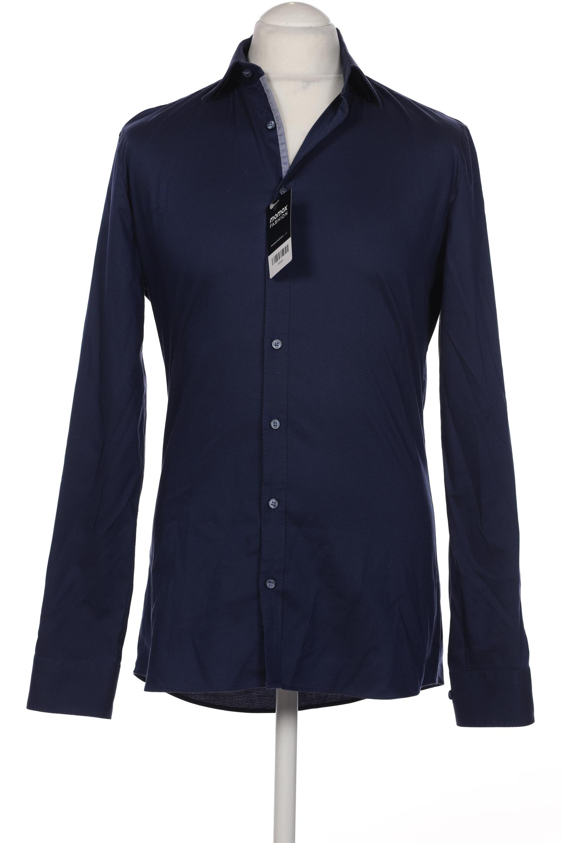 

Olymp Herren Hemd, marineblau, Gr. 48