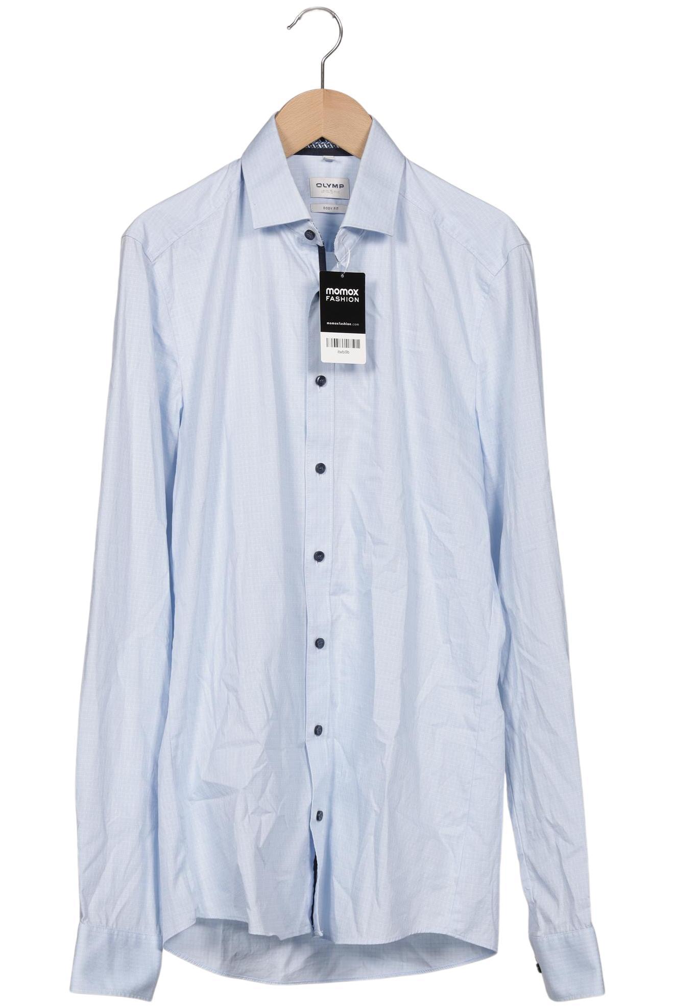 

Olymp Herren Hemd, hellblau, Gr. 46