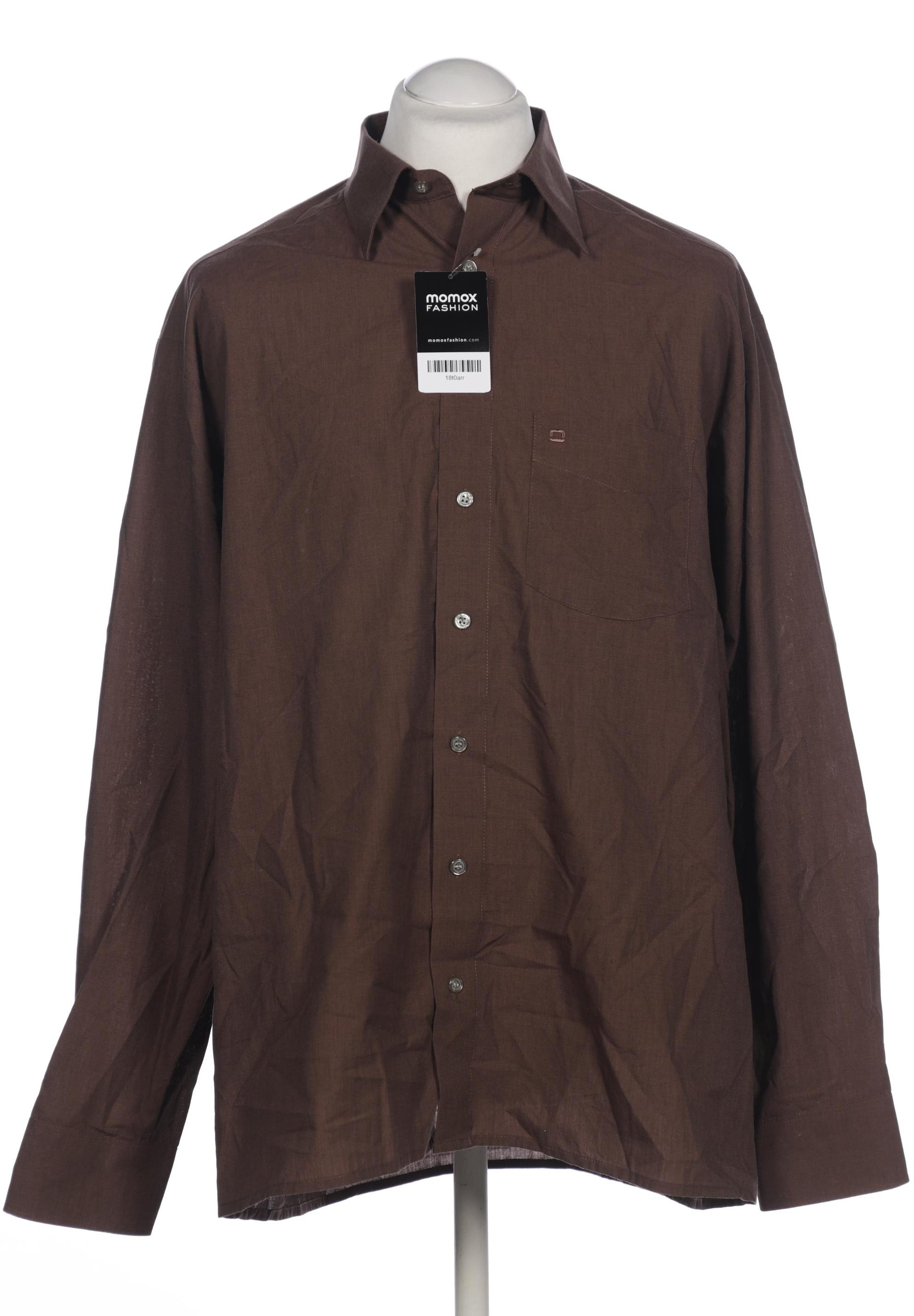 

Olymp Herren Hemd, braun, Gr. 52