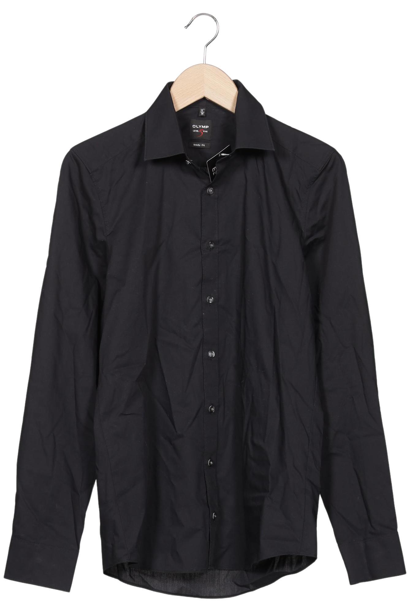 

Olymp Herren Hemd, schwarz, Gr. 46