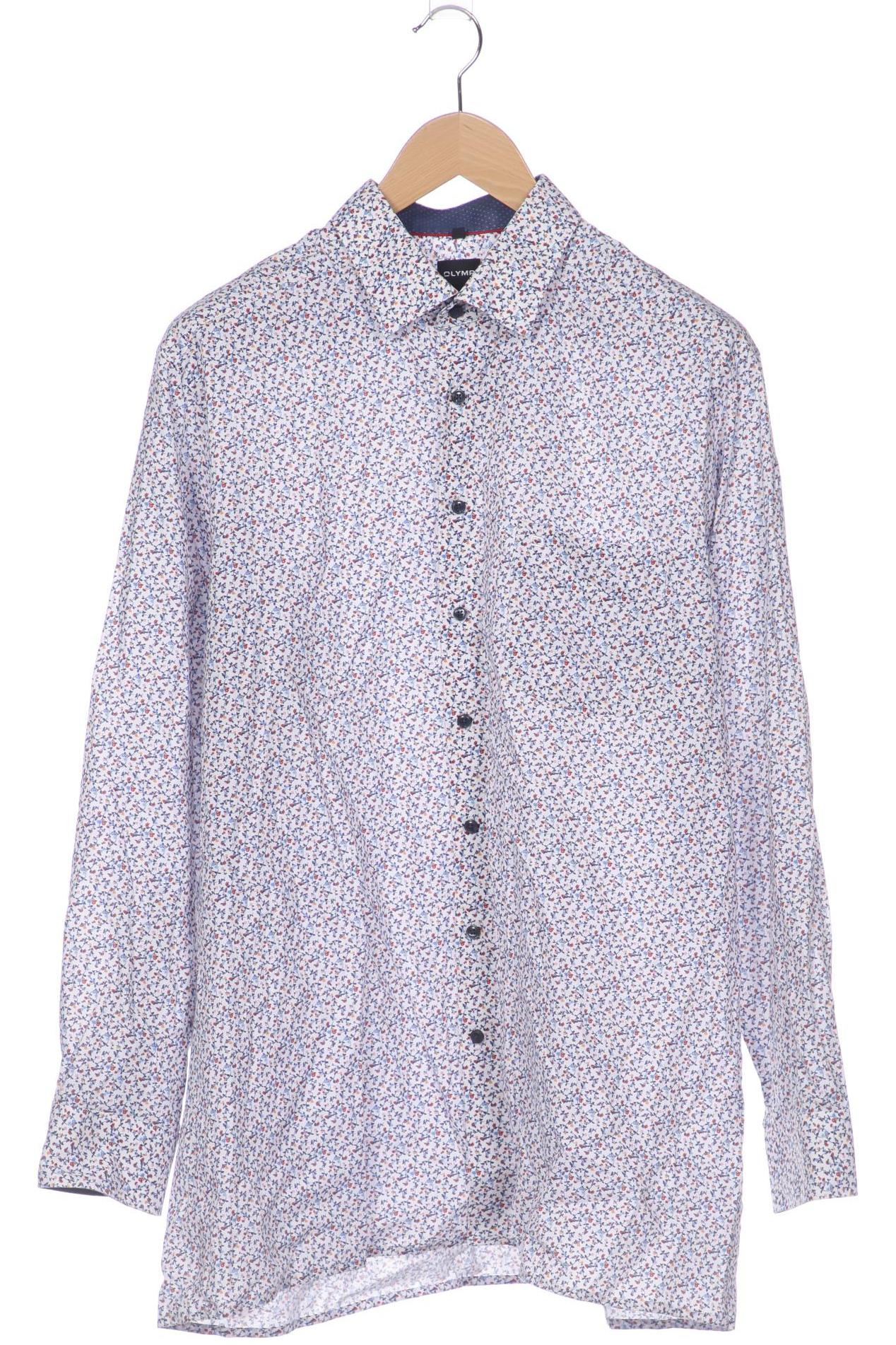 

Olymp Herren Hemd, blau, Gr. 56