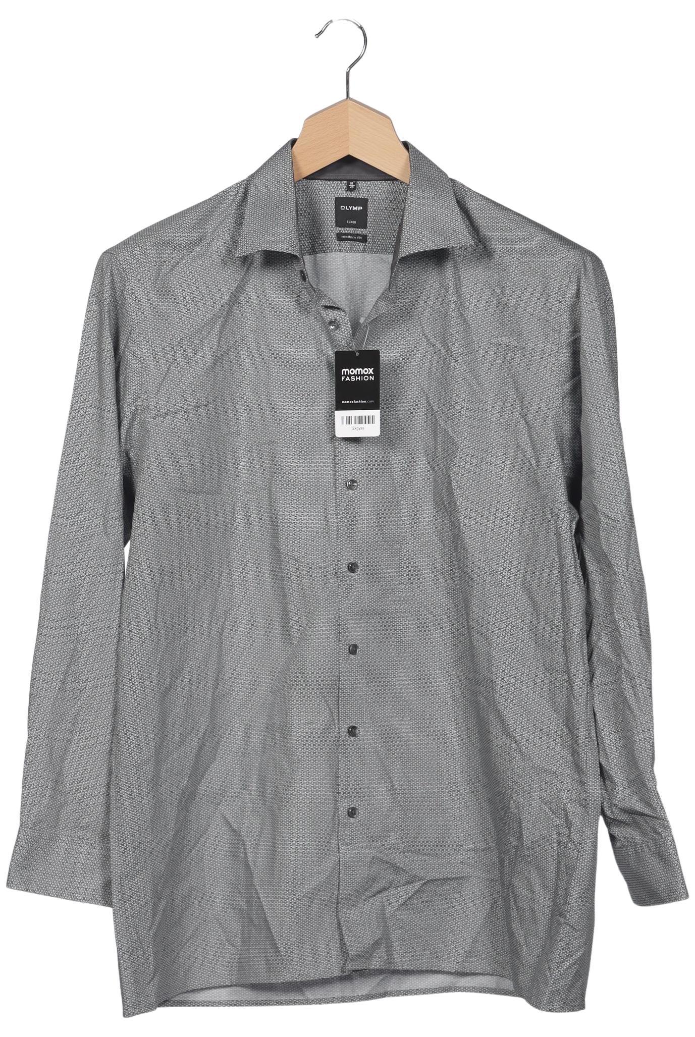 

Olymp Herren Hemd, grau, Gr. 56