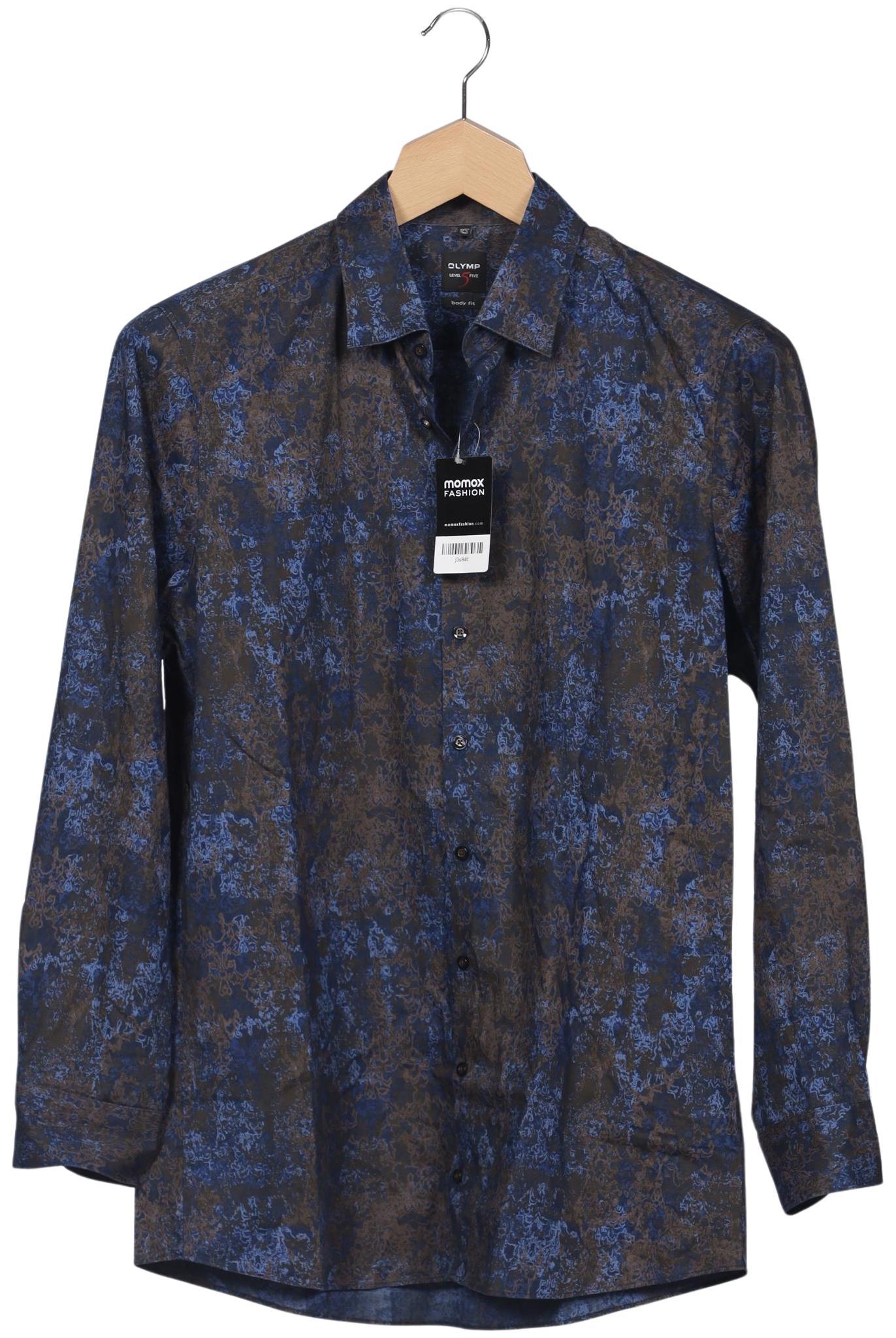 

Olymp Herren Hemd, blau, Gr. 56