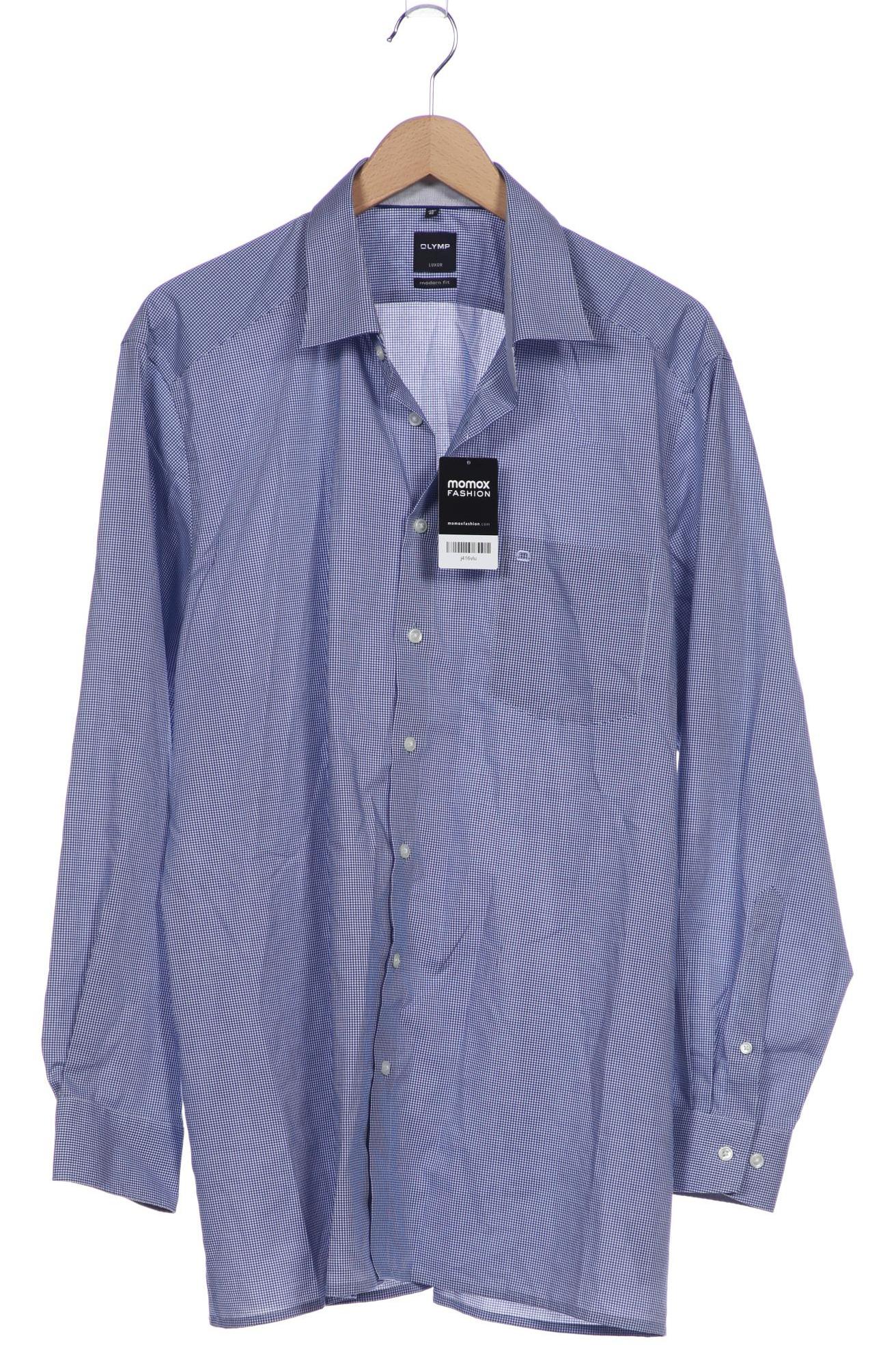 

Olymp Herren Hemd, blau, Gr. 56